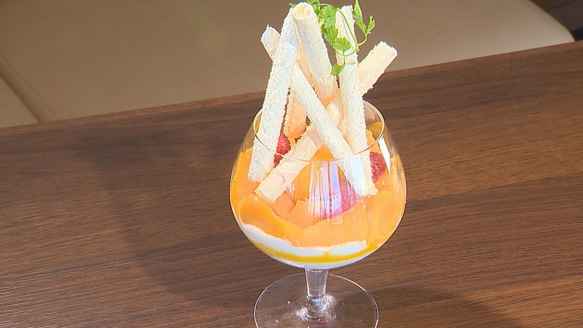 赤観　オレンジ？パフェ
