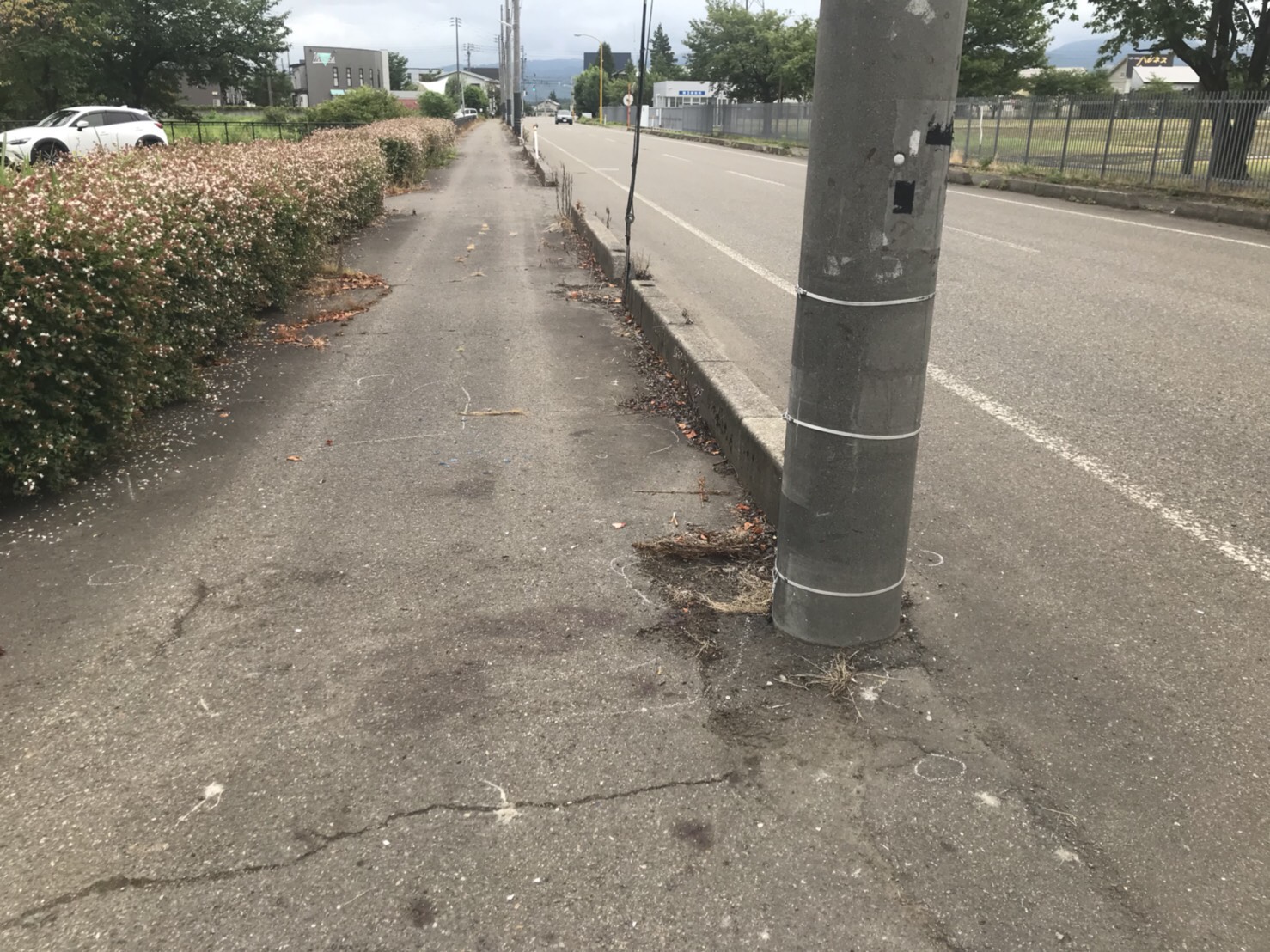 妙高市栗原5でひき逃げ 板倉区58歳女性重傷