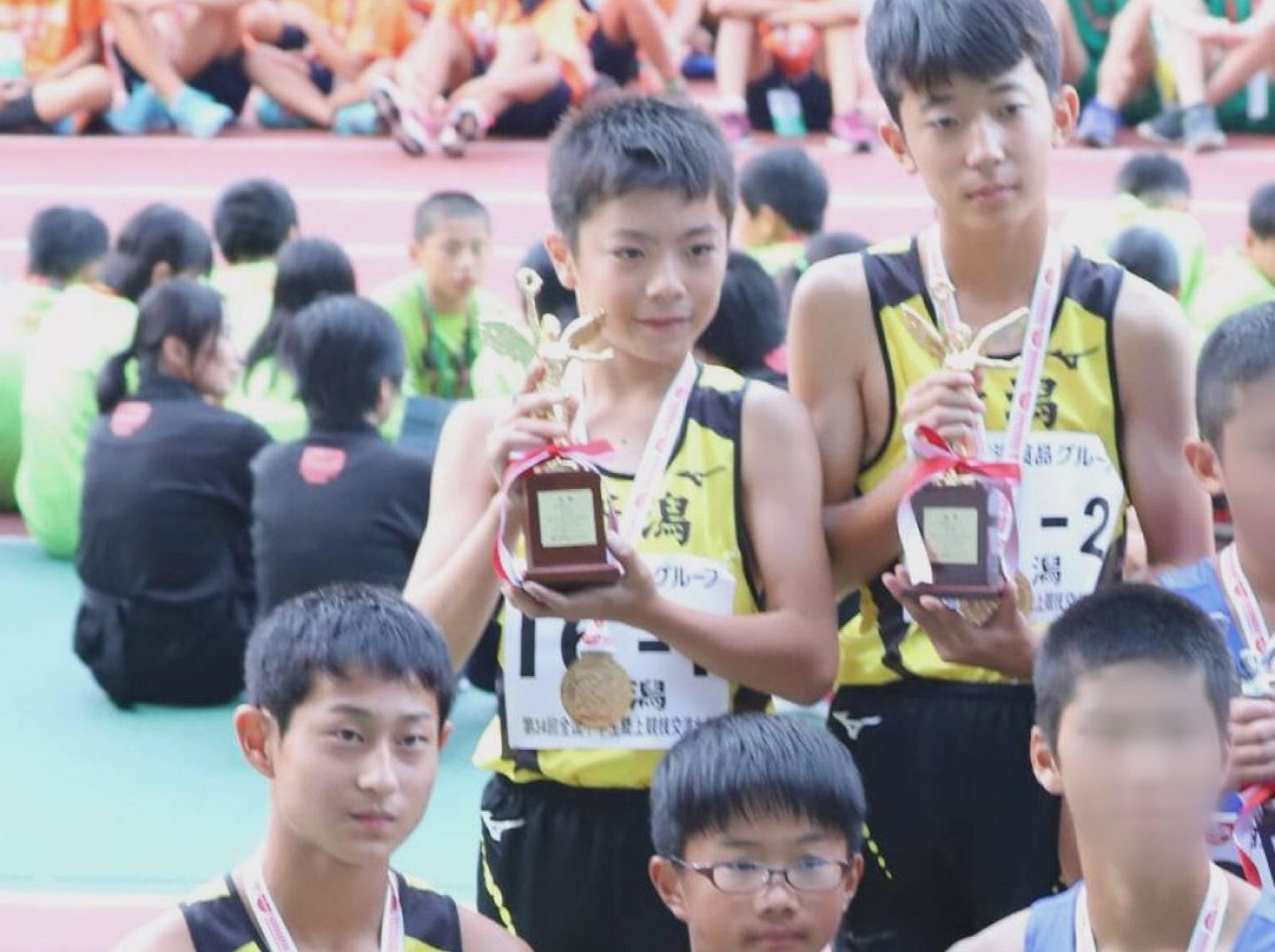 頂点を極めました！陸上 はね馬クラブ男子リレーチーム 全国優勝