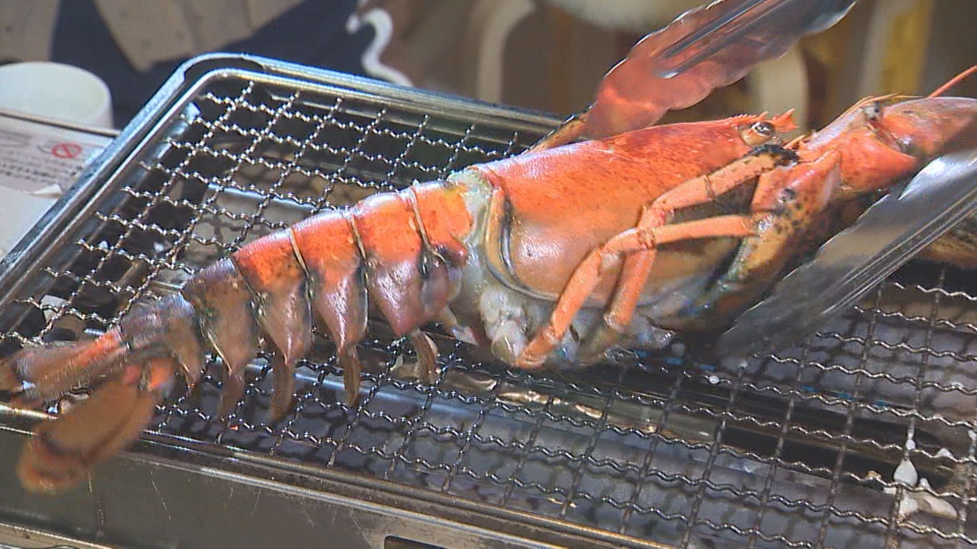 浜焼　エビ焼き