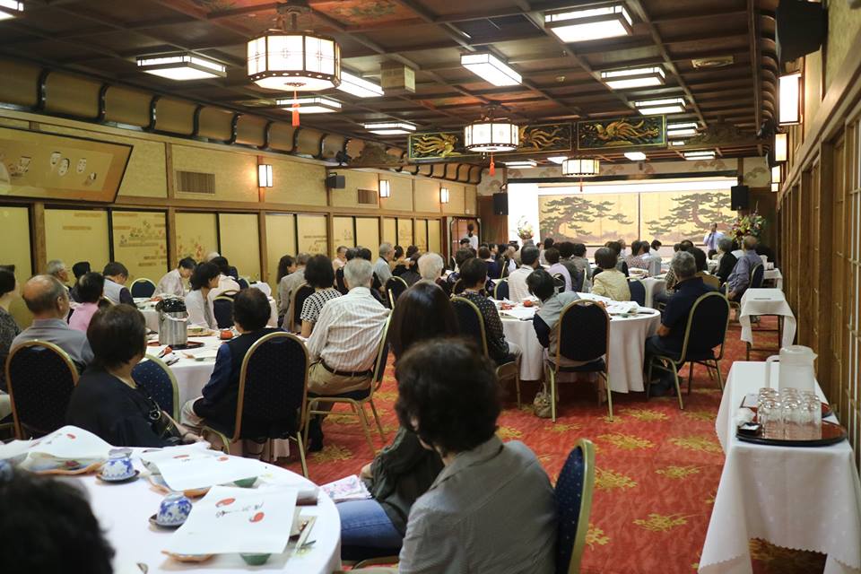 百年料亭 宇喜世で敬老お祝い会