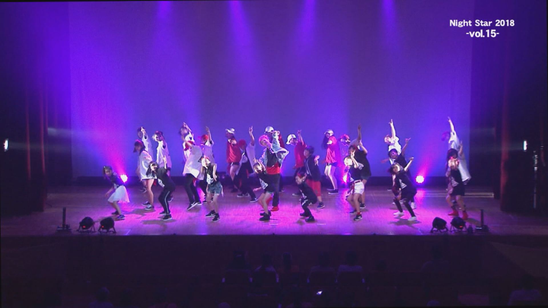 ダンスイベント「Night Star2018」 9月9日からJCVスペシャルで放送！