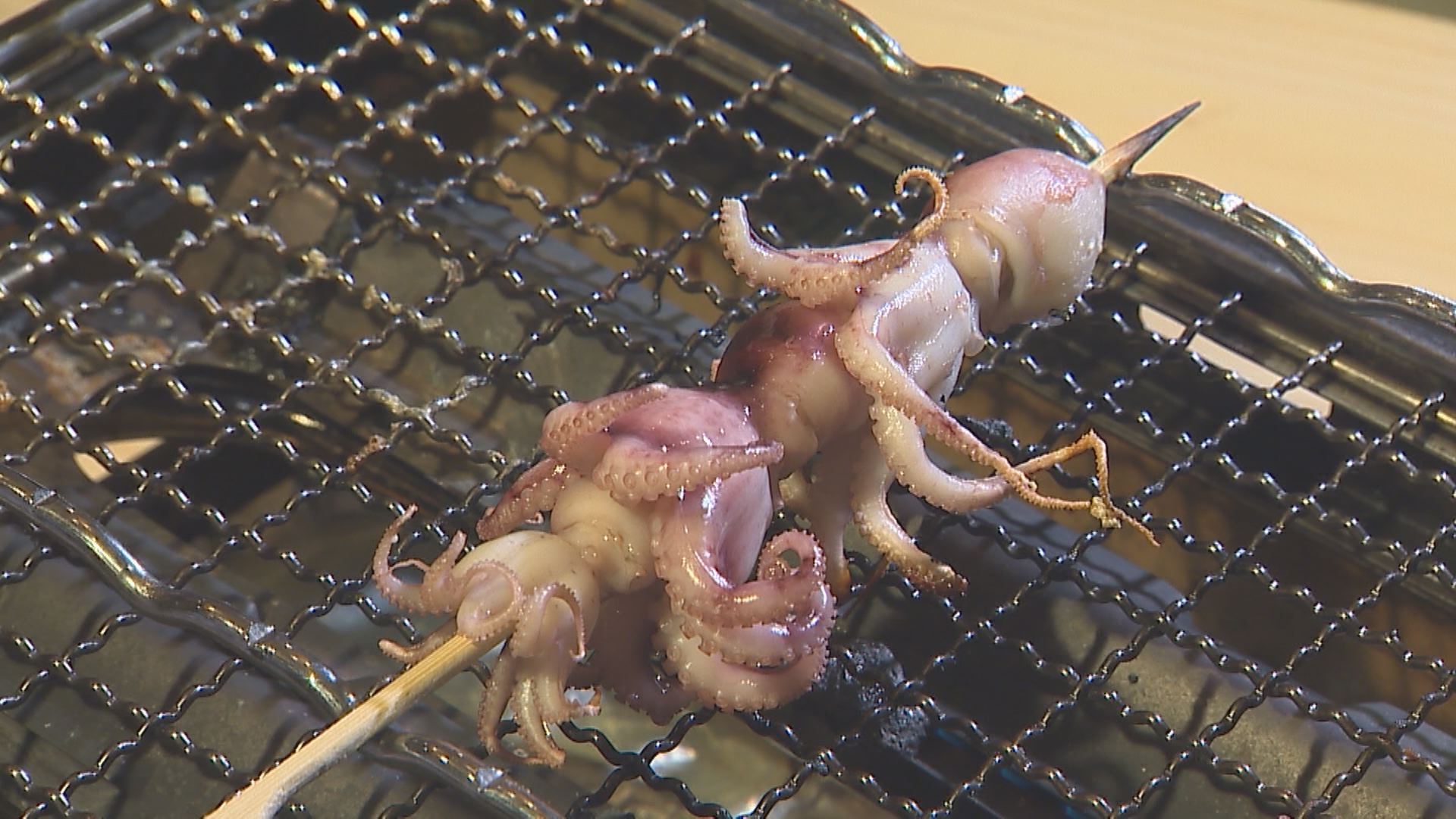 浜焼　イカ焼き