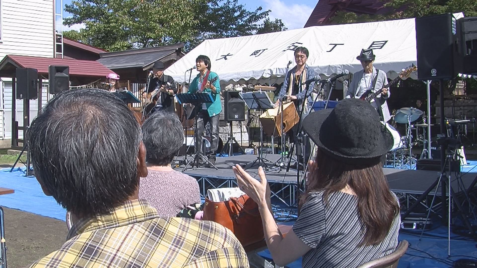 音楽で街を元気に！ 雁木通りミュージックフェスティバル