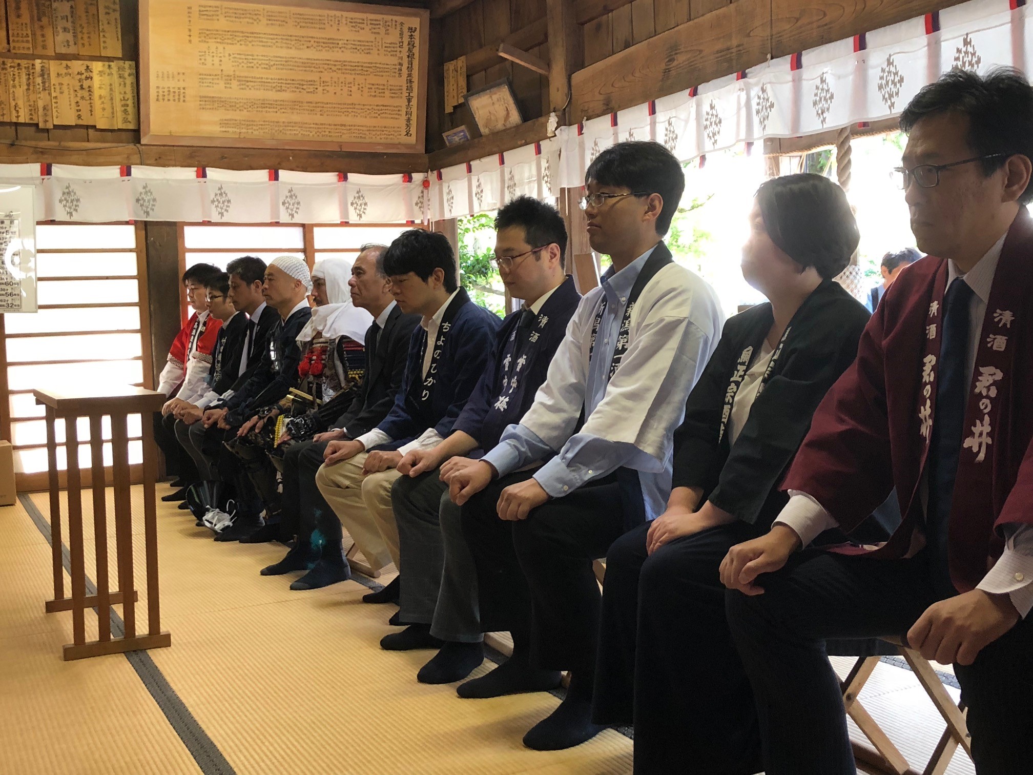 お祓い式⑤