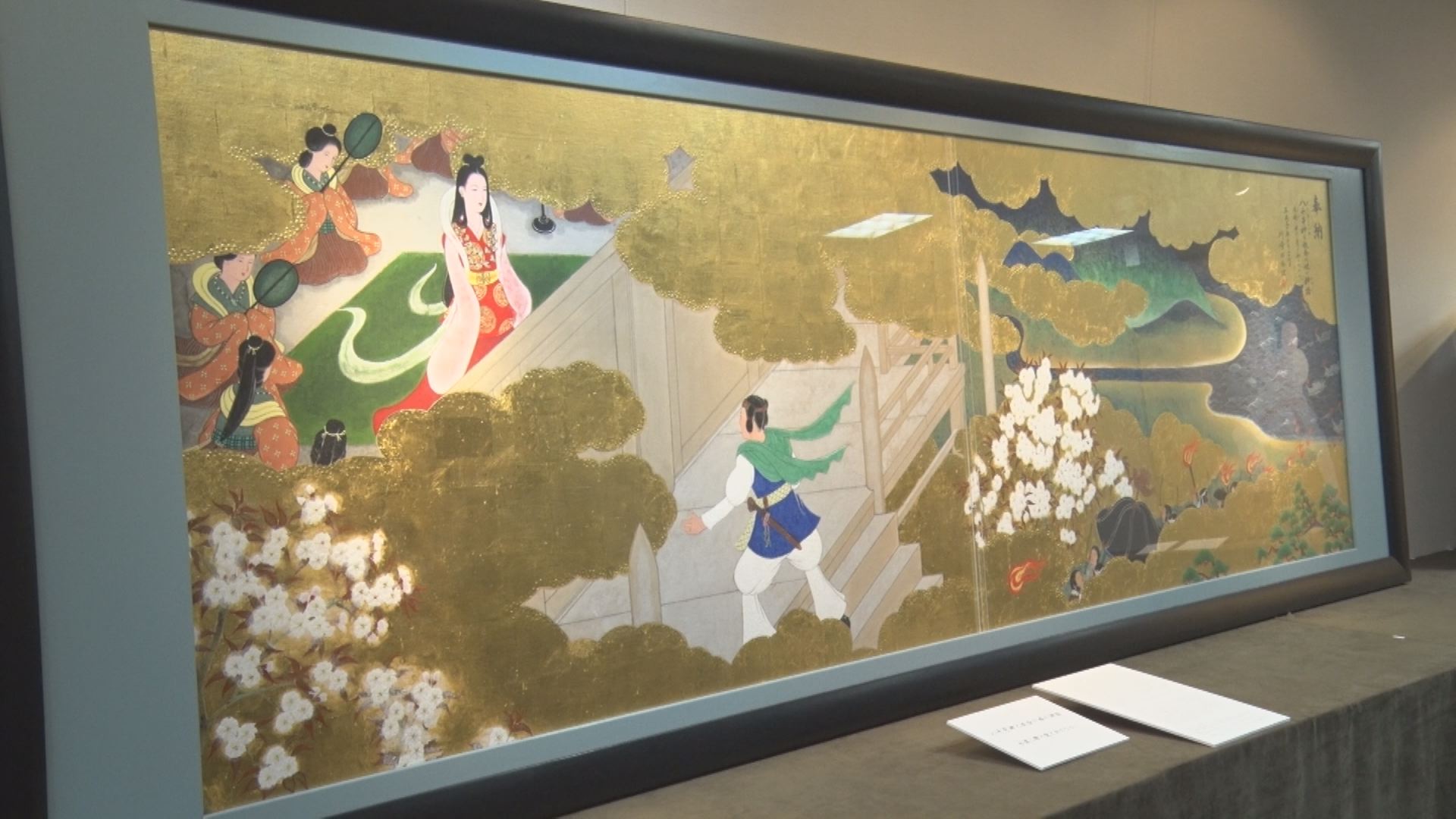 間近で見る神話の世界！川崎日香浬さん作品展