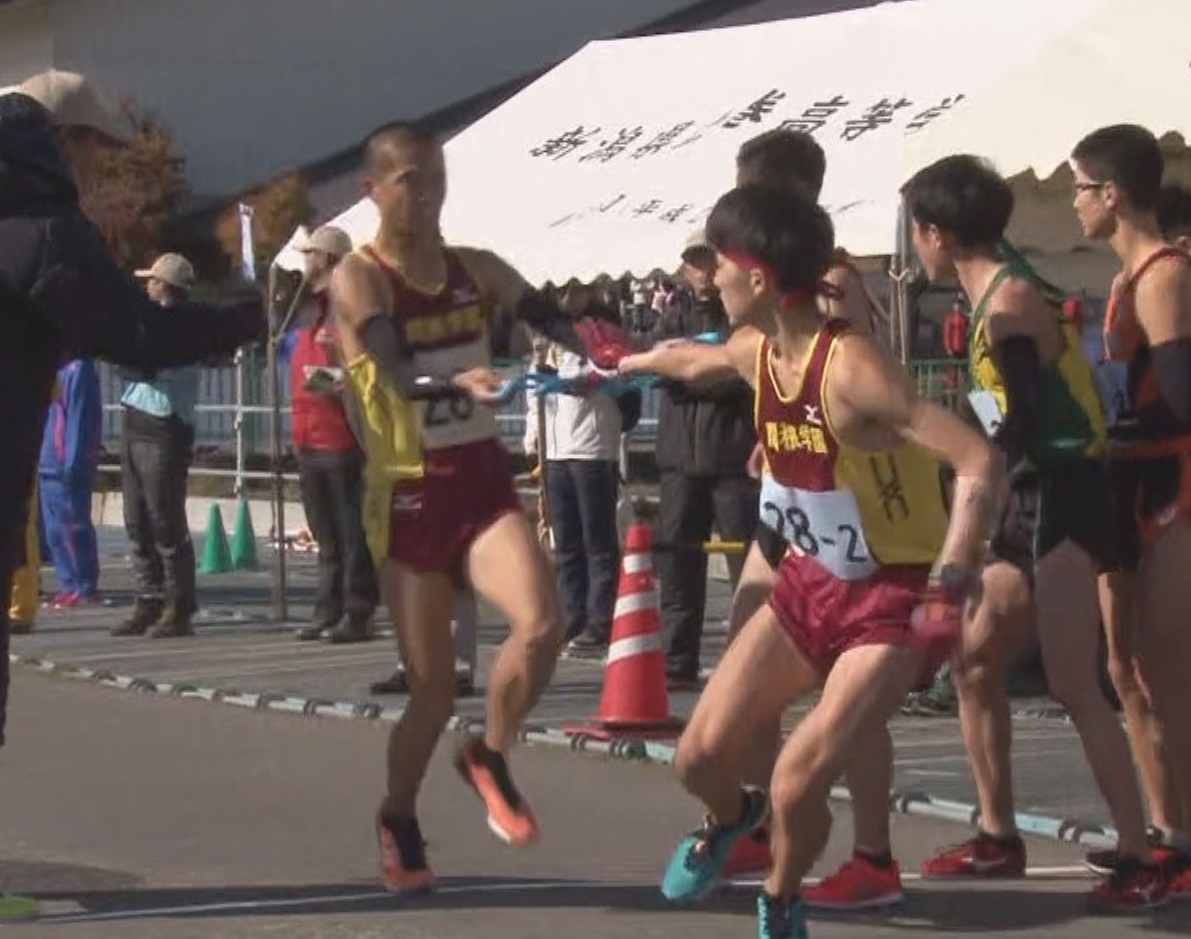 県高校駅伝 関根学園男子チームは5位