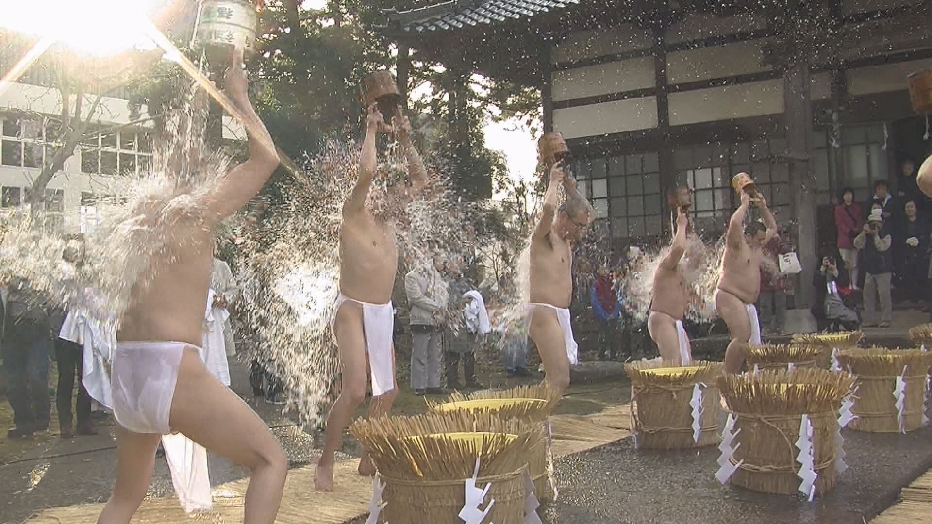 181217_常顕寺で水行3
