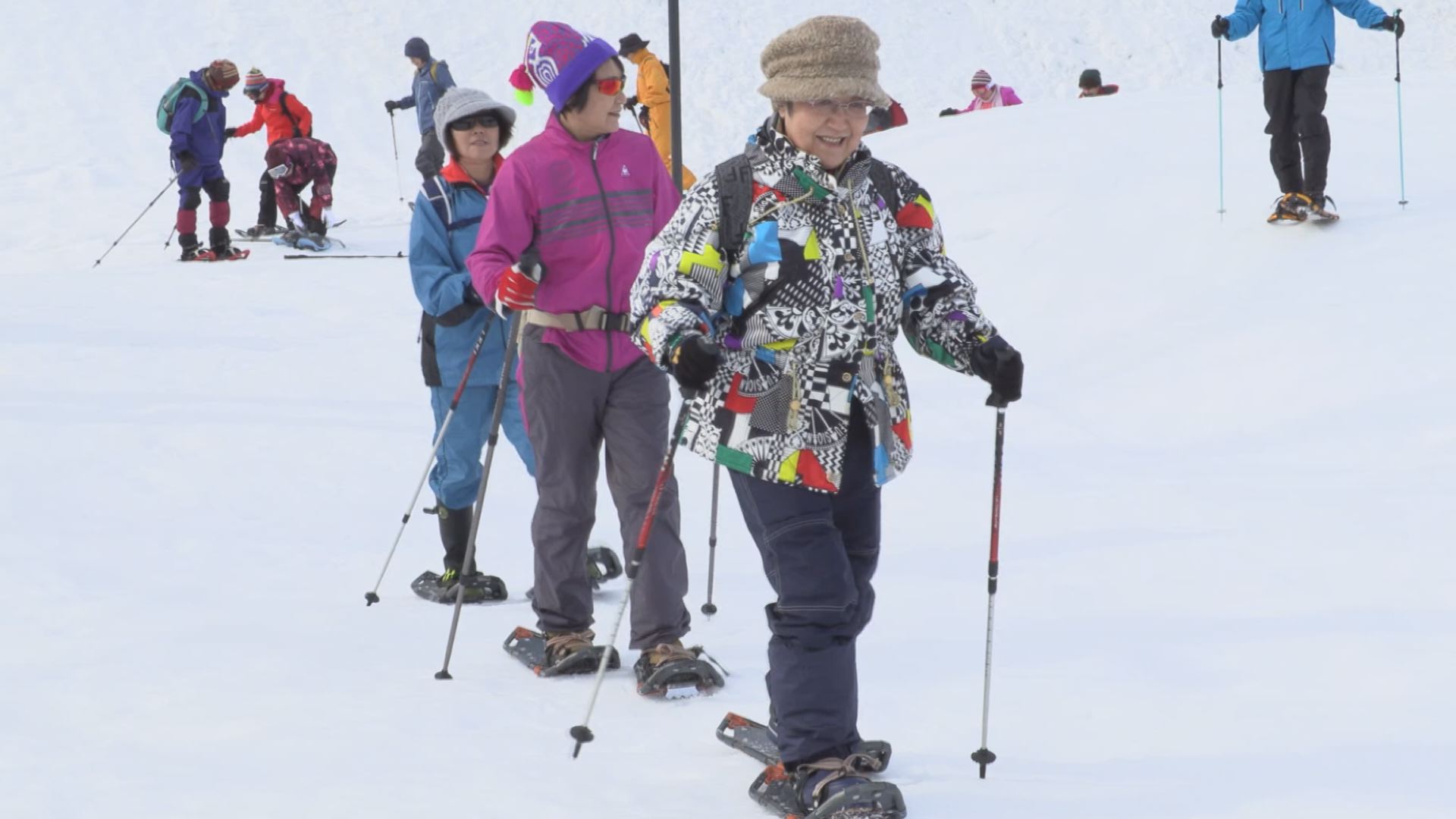 妙高高原 冬の林で健康づくり！