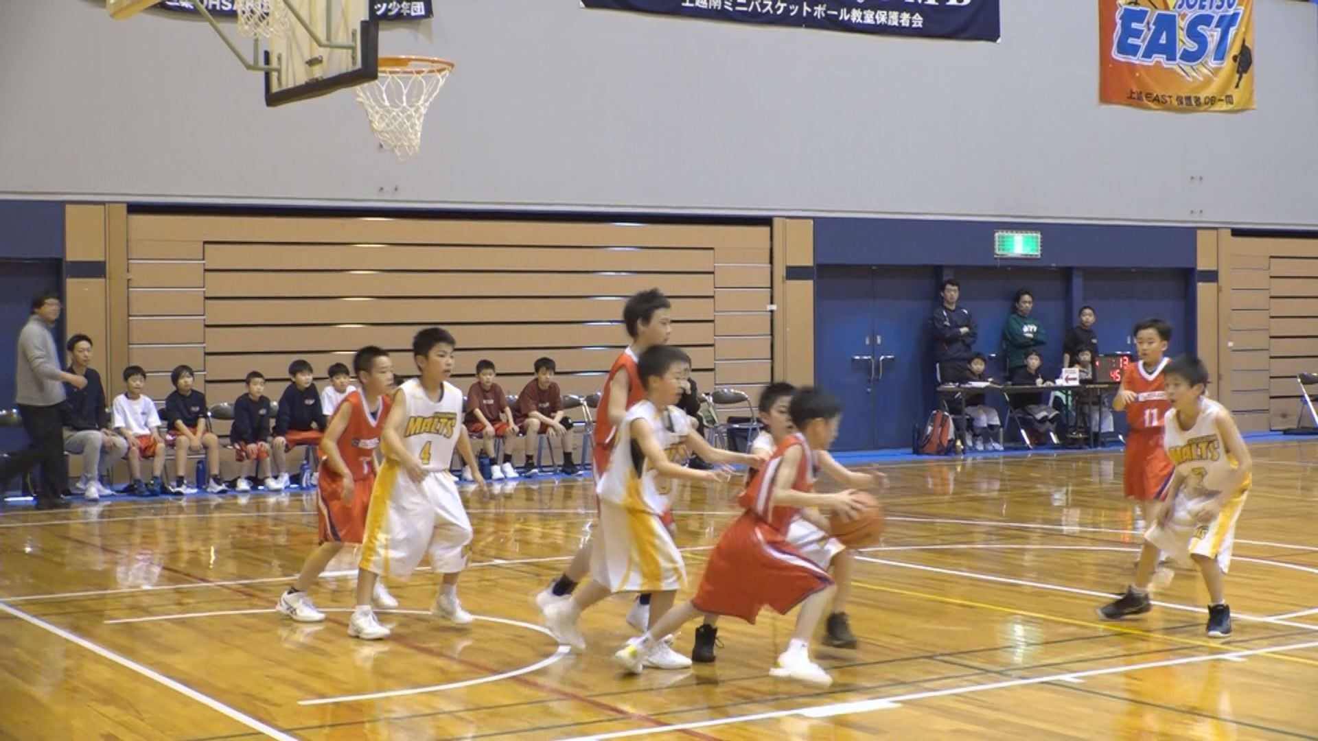 ミニバスケットボール交歓会in上越 28チームが熱戦！