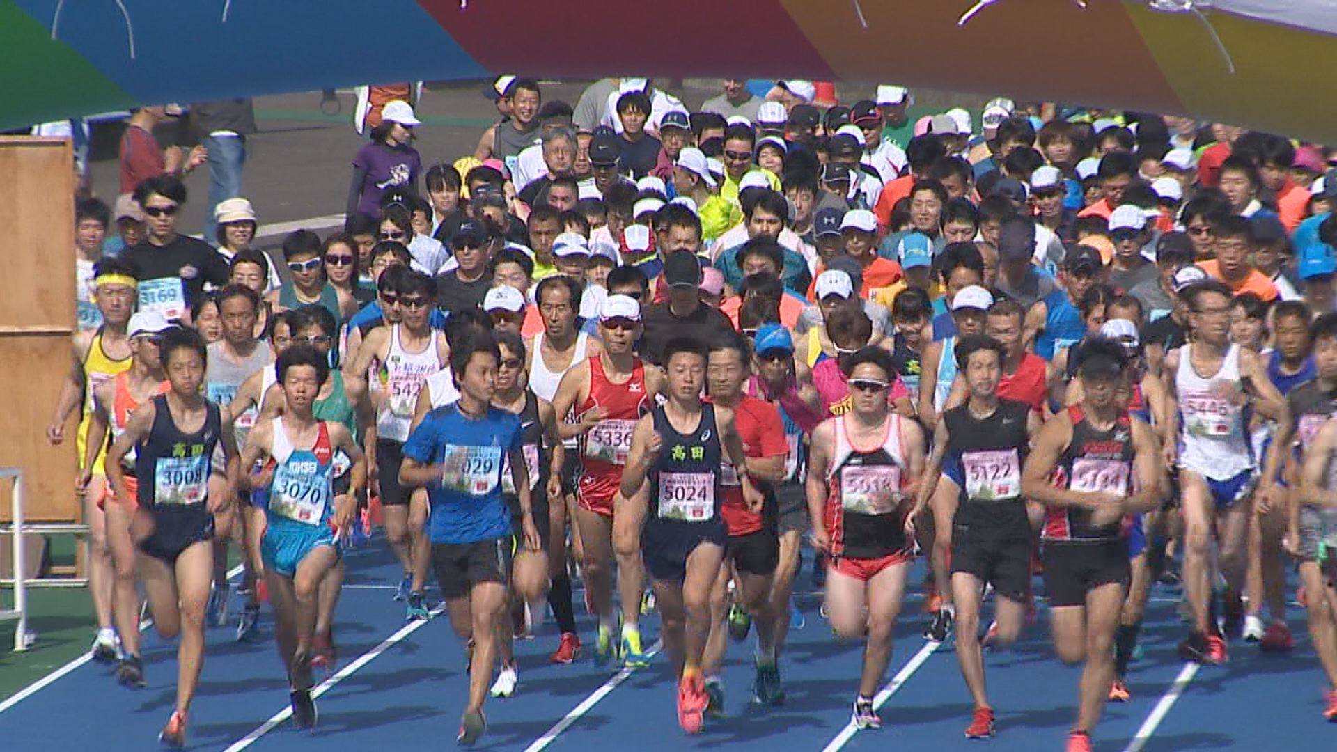 2500人がラン！ラン！ラン！高田城ロードレース大会
