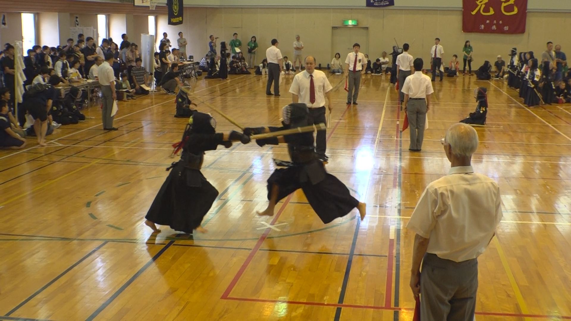 総勢200人以上が腕試し！直江津少年剣道大会