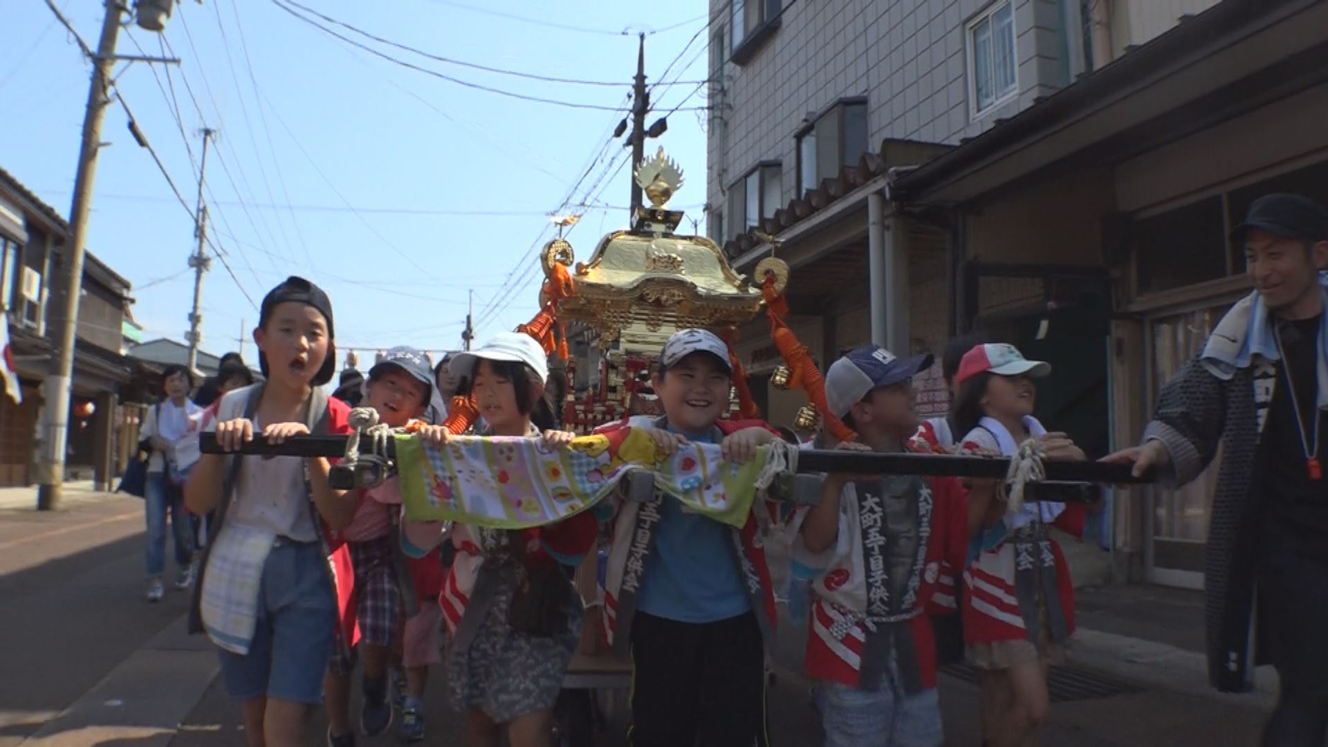 上越まつり こども神輿でわっしょい！