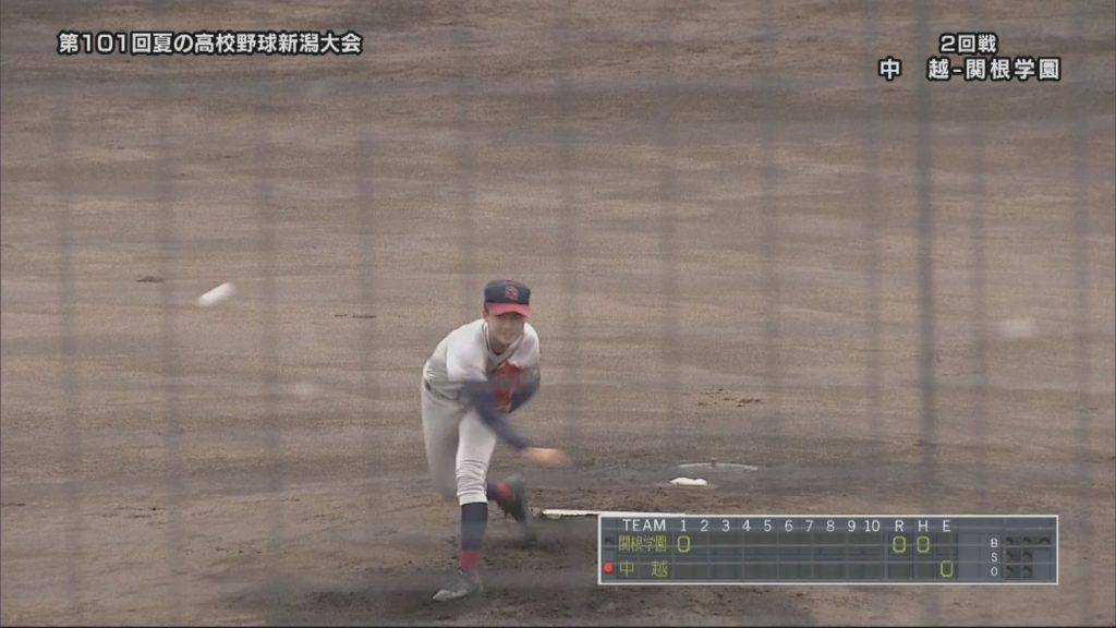 関根ピッチャー