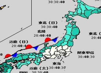 来週いっぱい大雨に厳重警戒を！