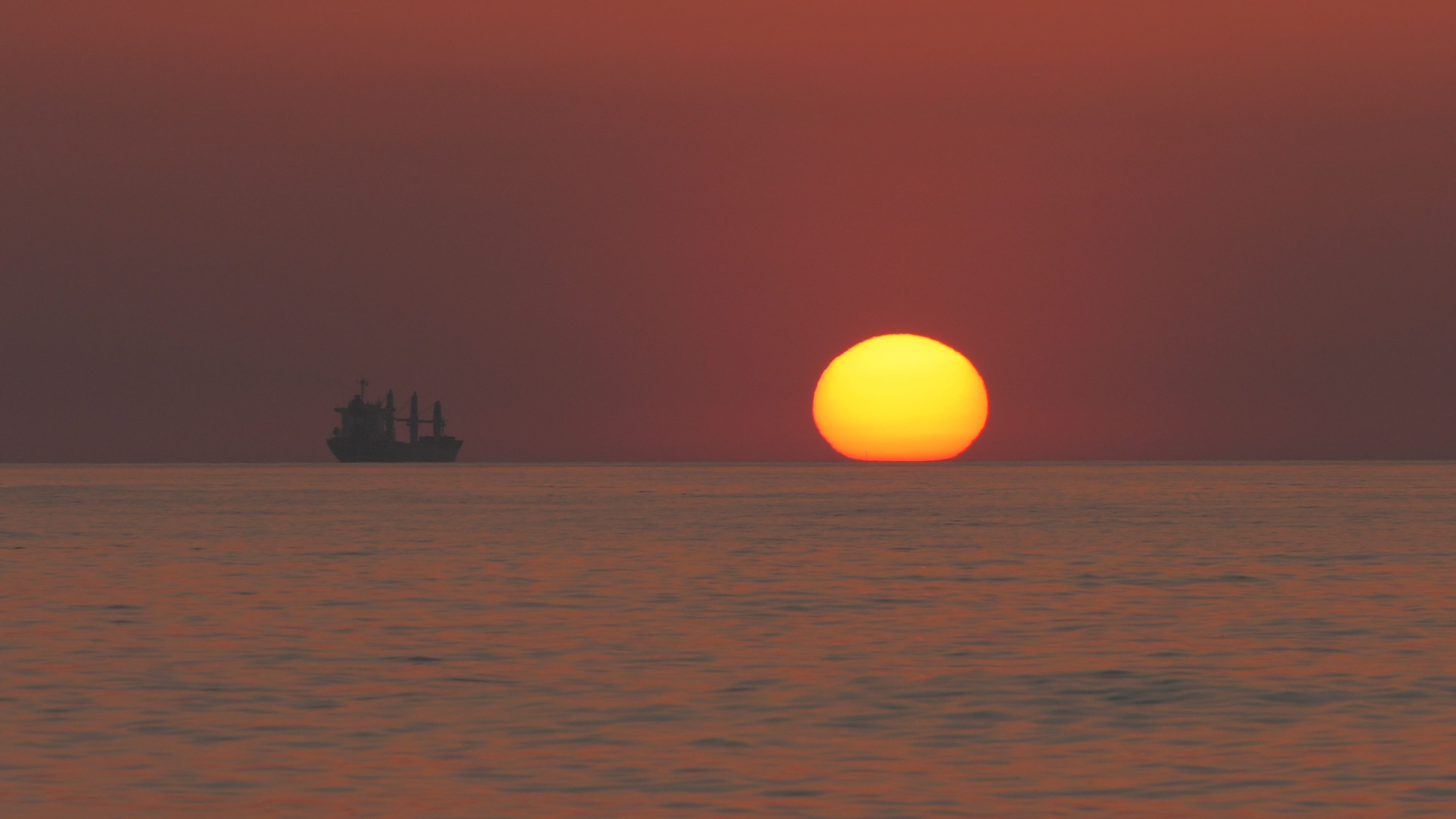 【動画】日本海夕日 柿崎区上下浜
