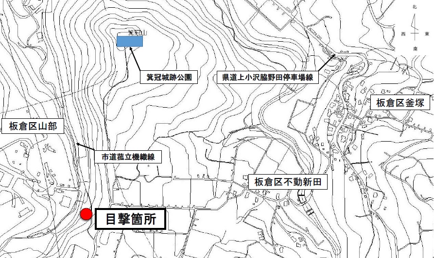 クマの目撃情報[上越市]