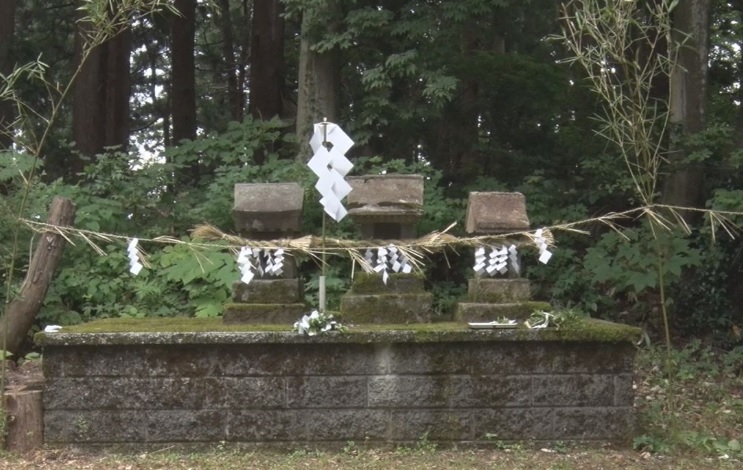 牧区 3集落の鎮守を合祀 管理困難に…