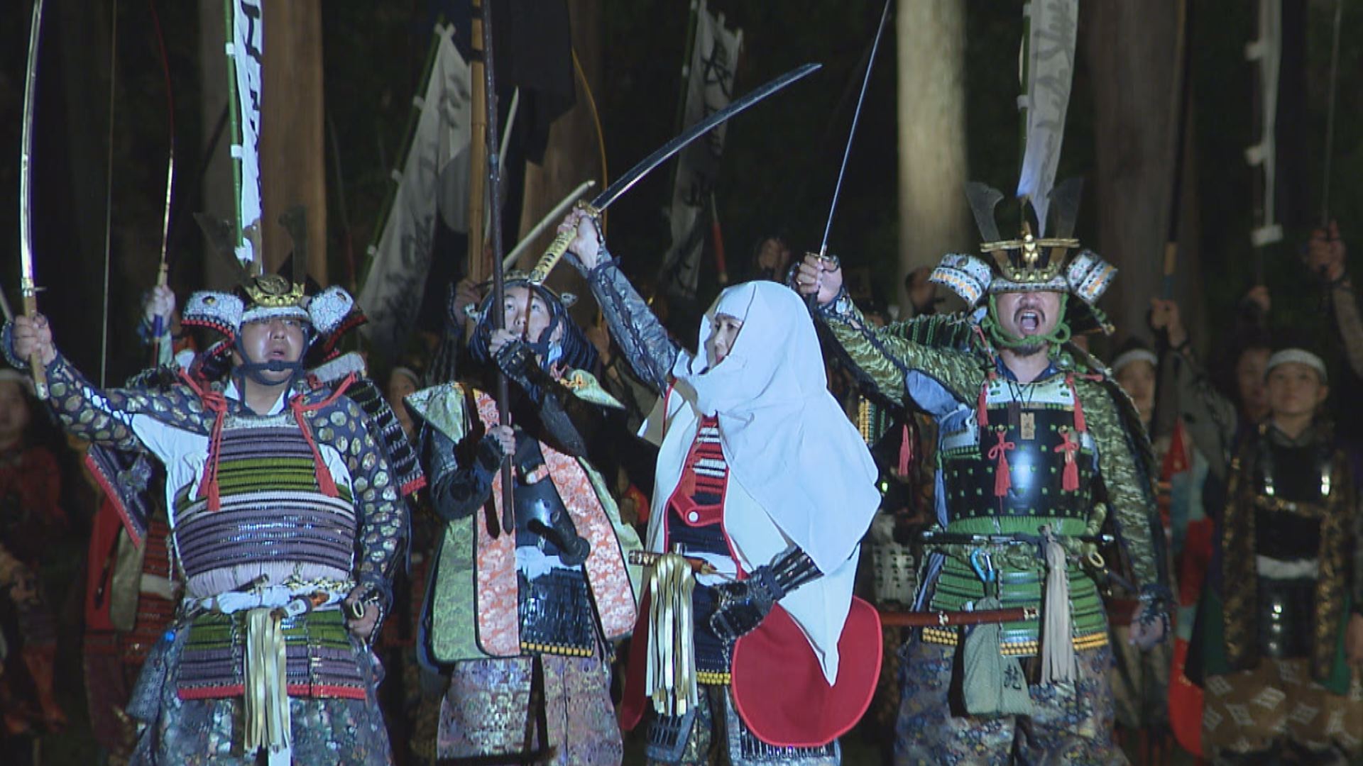 「謙信公祭」入込み 15万3,900人（前年比2,200人増）