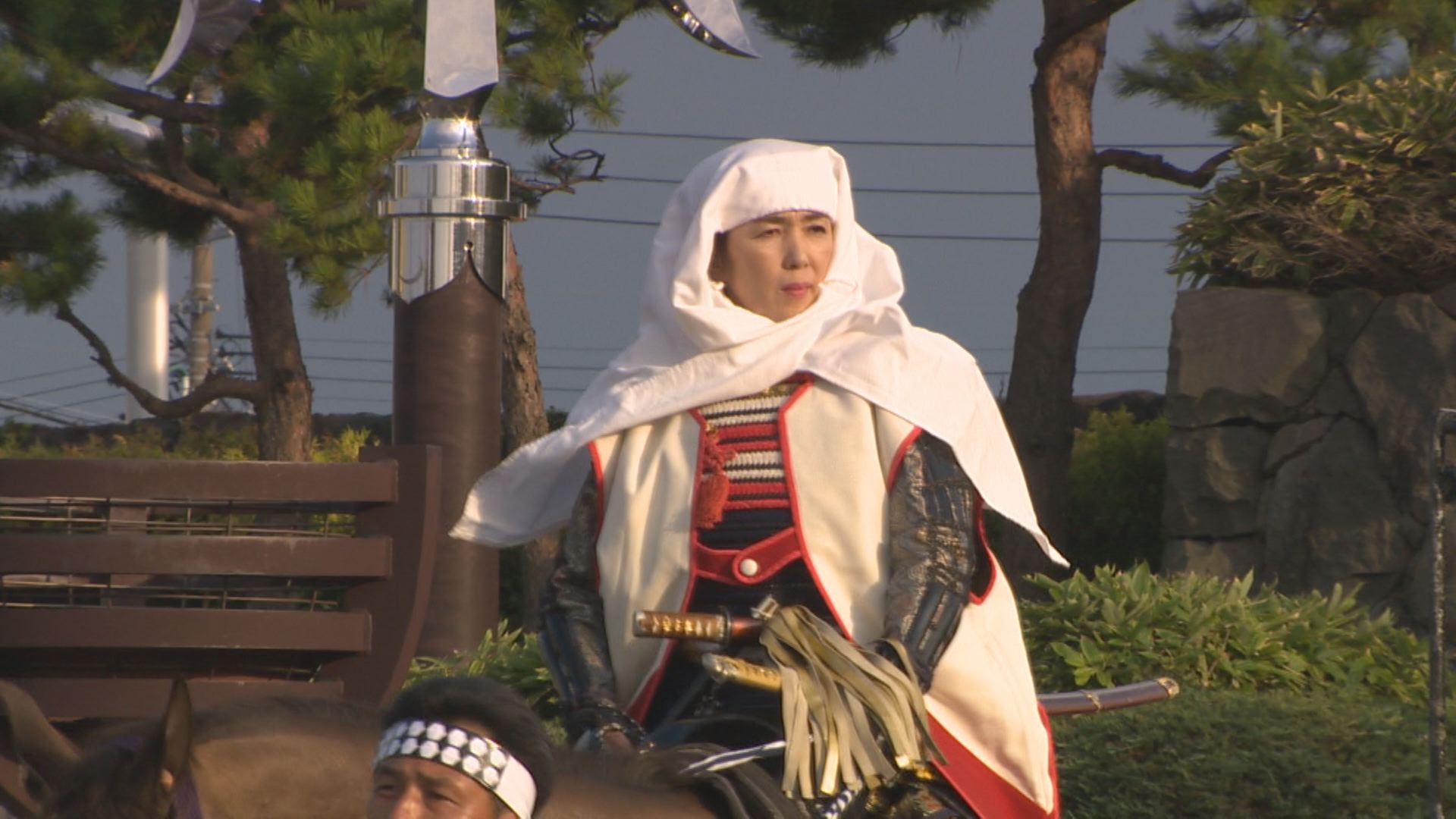 女性初の謙信公役 齊京貴子さんが見事に演じ切る！