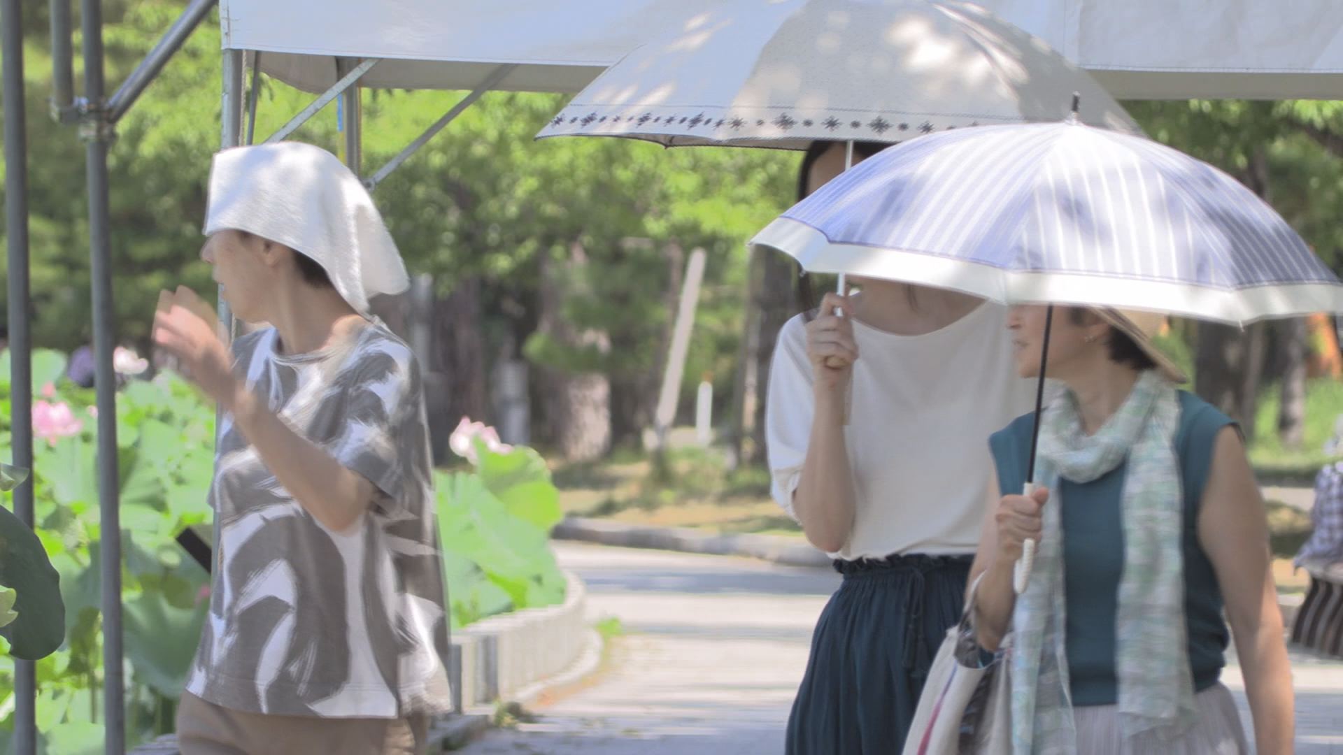 安塚36.9℃ 高田36.4℃ 熱中症に厳重警戒を！