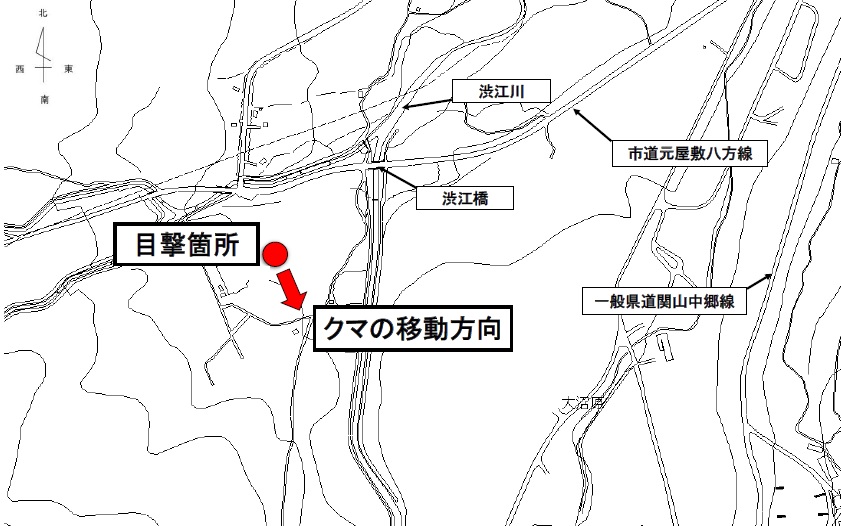 クマの目撃情報[上越市]
