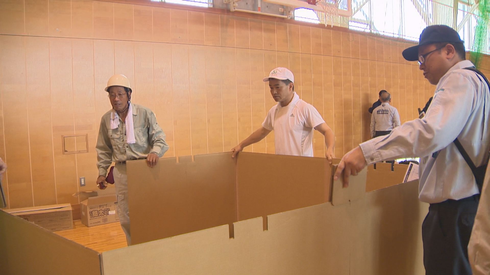住民みずから避難所開設 上越市総合防災訓練