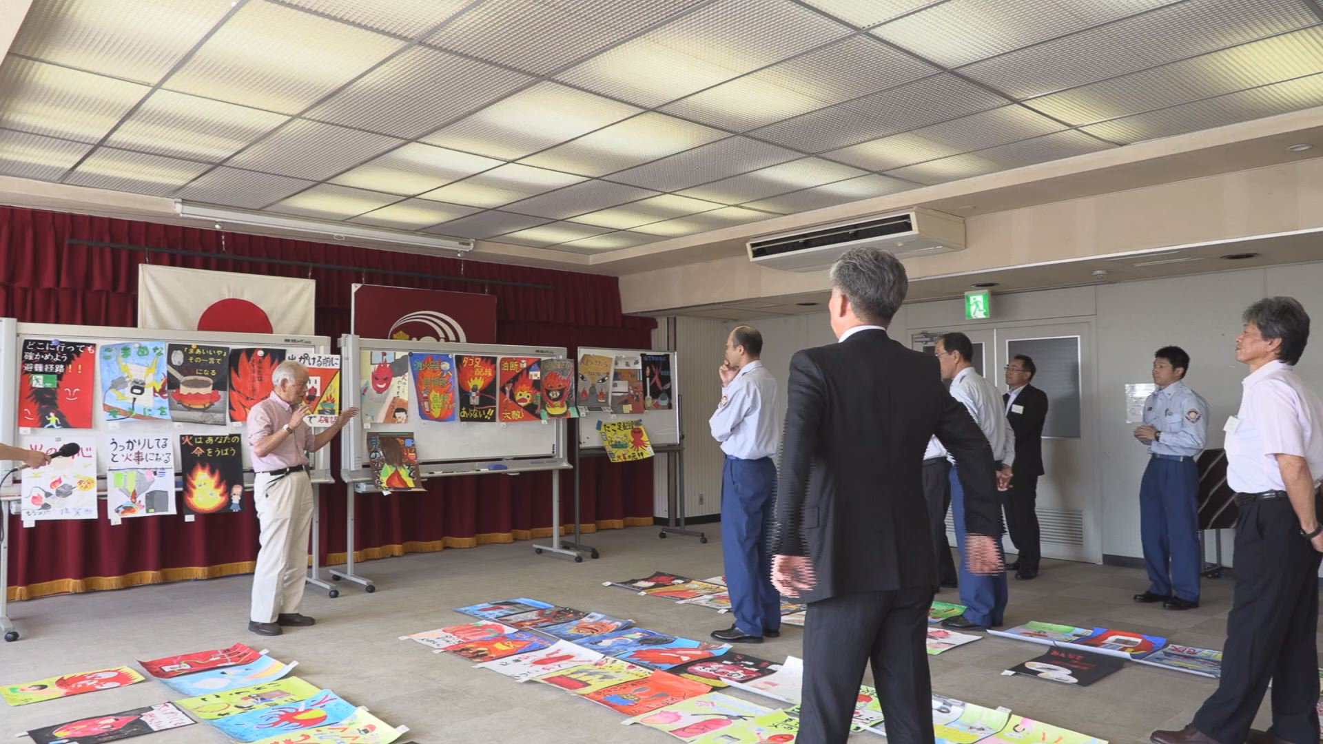 防火ポスターコンクール審査会　最優秀賞決まる