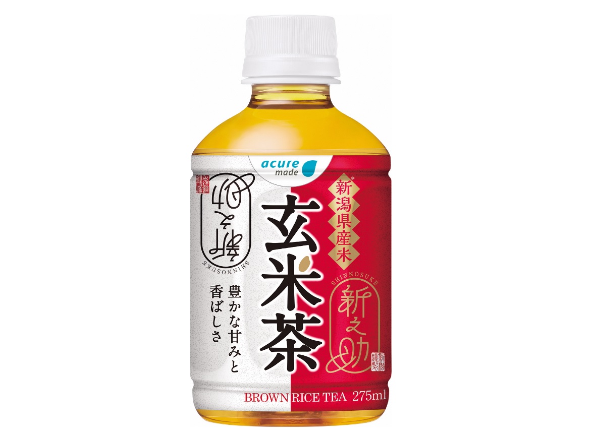 ブランド米「新之助」の「玄米茶」！9月17日発売