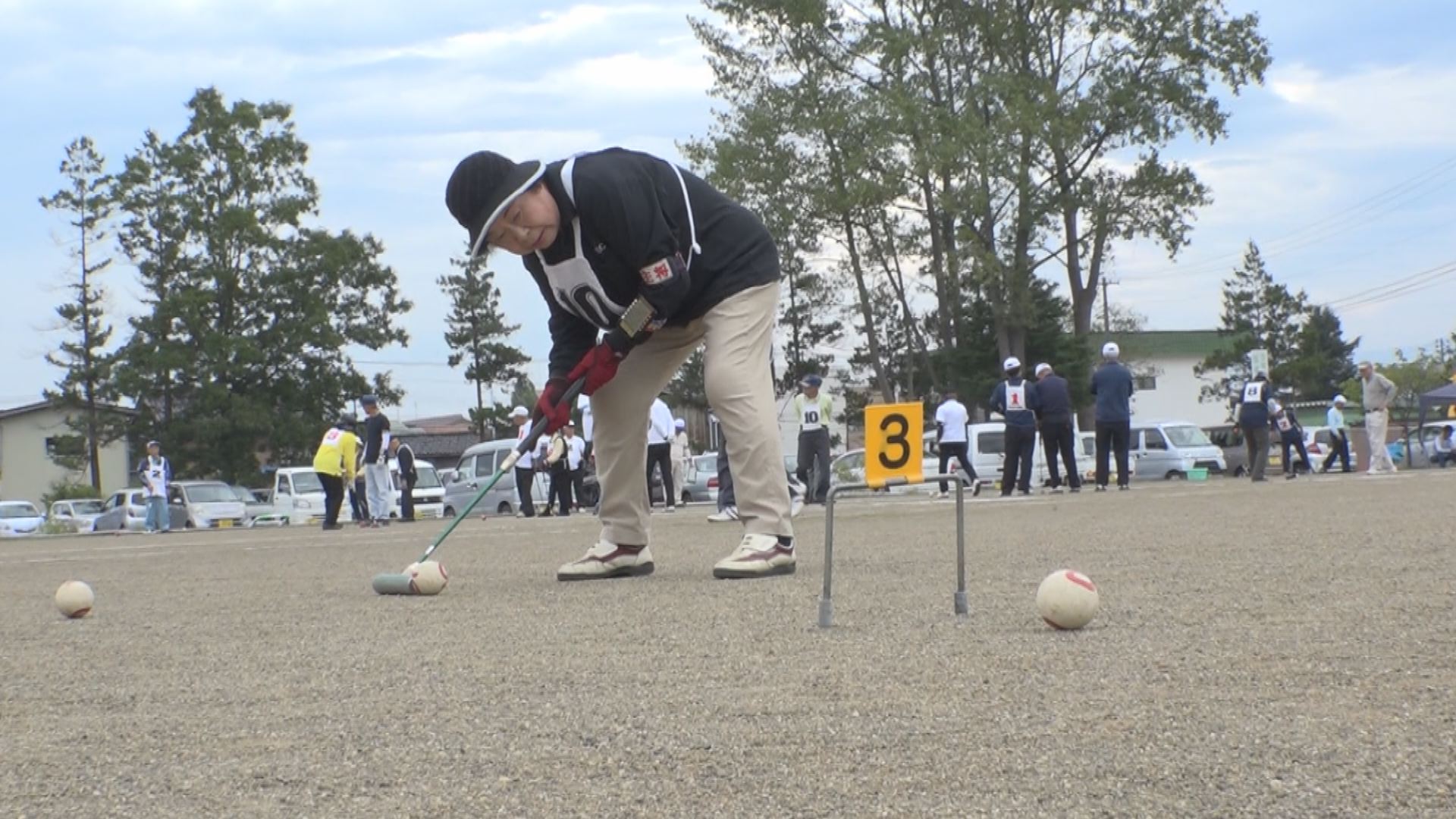 目指せ100歳プレイヤー！上越シニアゲートボール大会開催