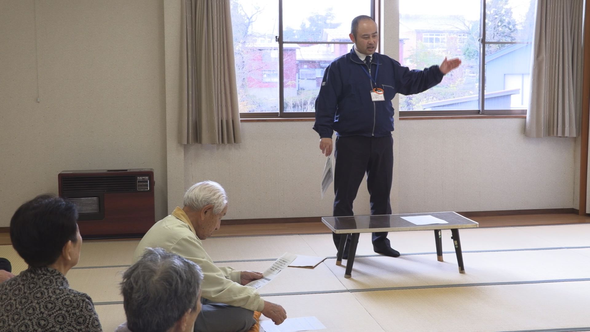 妙高市関山で「健康づくり教室」　お年寄りが認知症について学ぶ