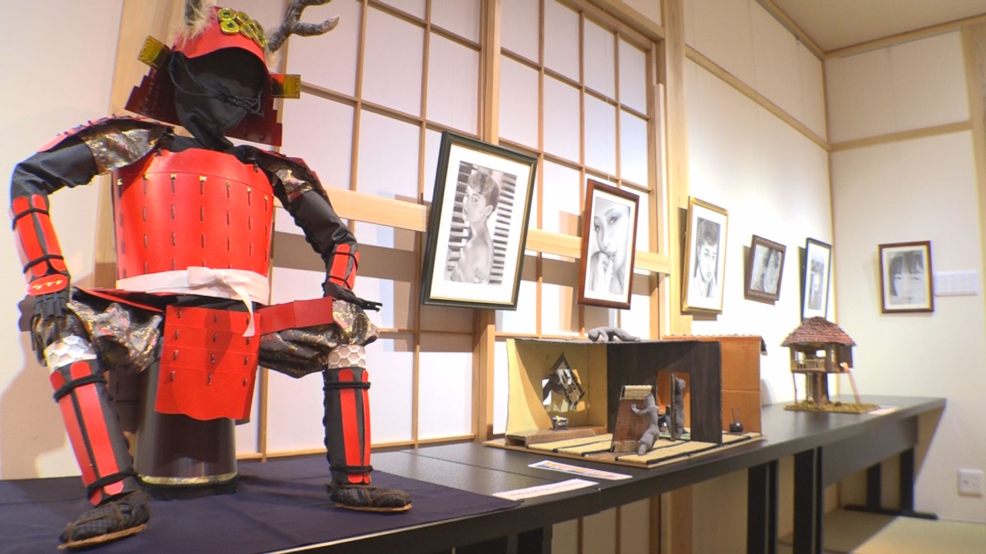 隠れた才能みつけた！真宗寺で「ものづくり仲間の作品展」24日まで開催