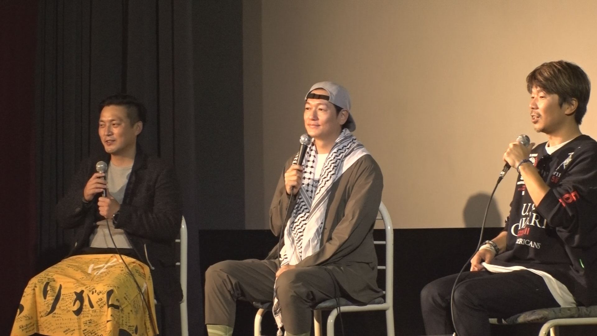 高田世界館に井浦新さんが登場！映画「こはく」トークショー