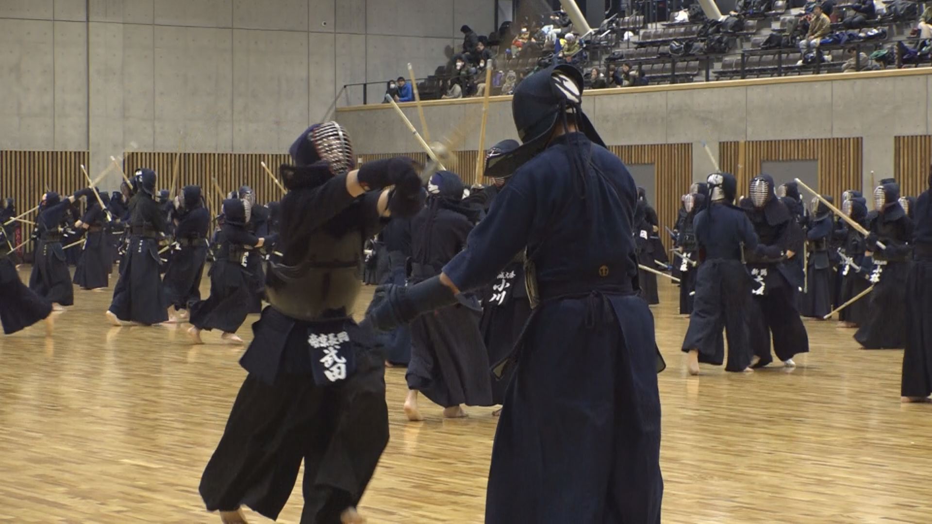 上越市剣道連盟 恒例の初稽古
