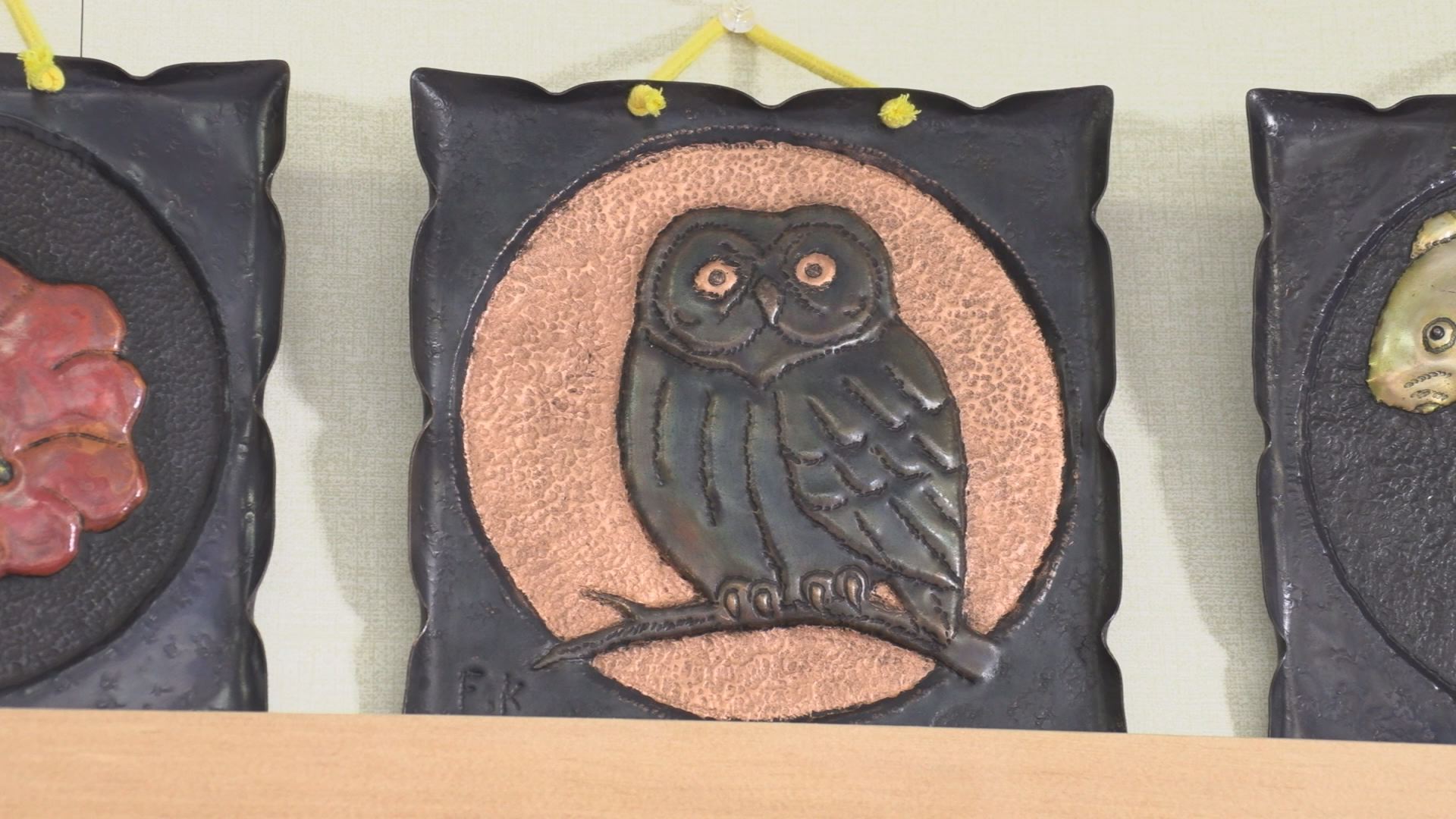 私が叩きまし展！彫金作品を展示