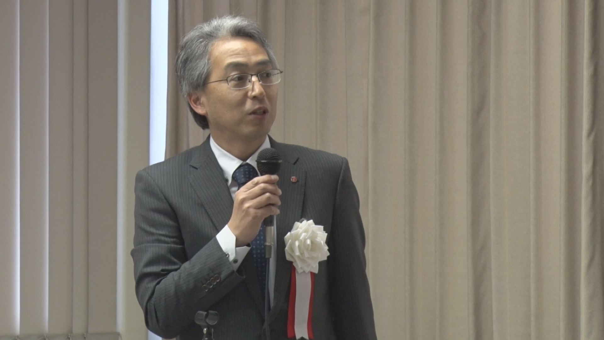 ロッテアライリゾート 中谷代表取締役が講演 通年観光目指して地域と協力