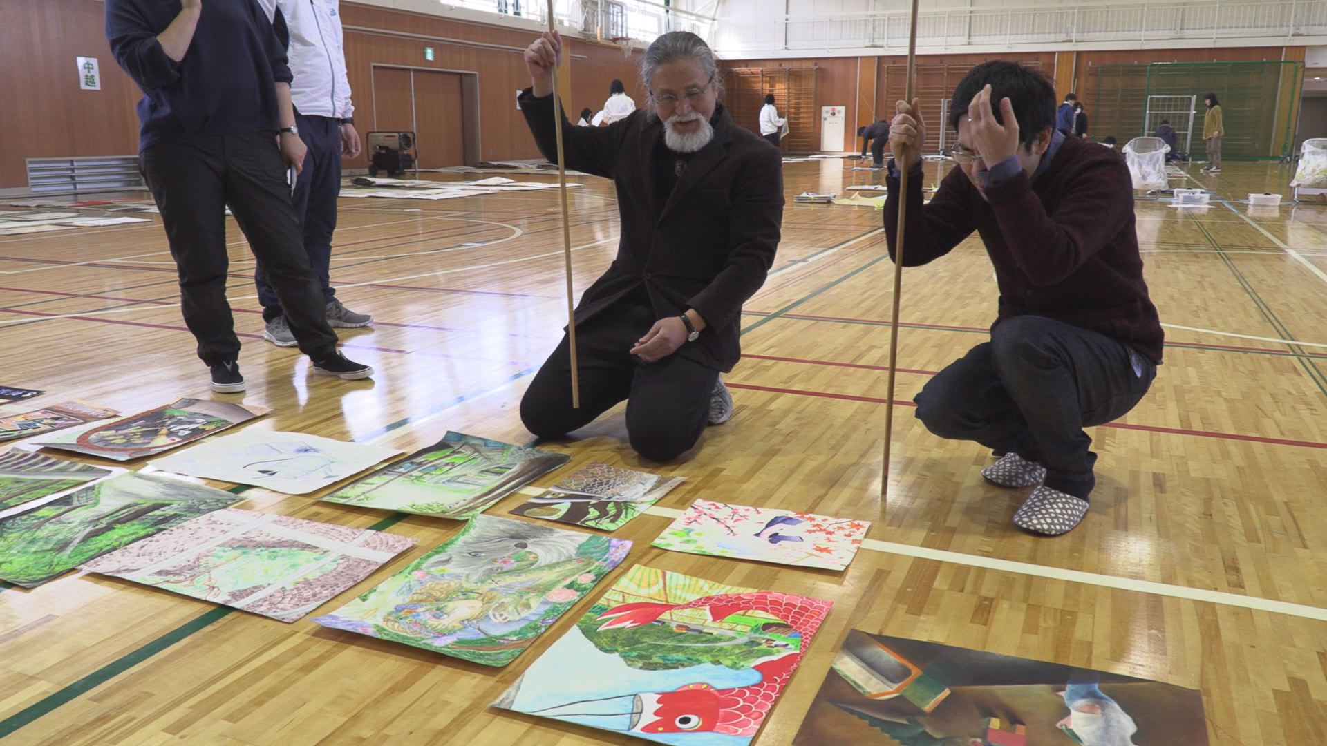 個性が4500通り！　絵画版画コンクール審