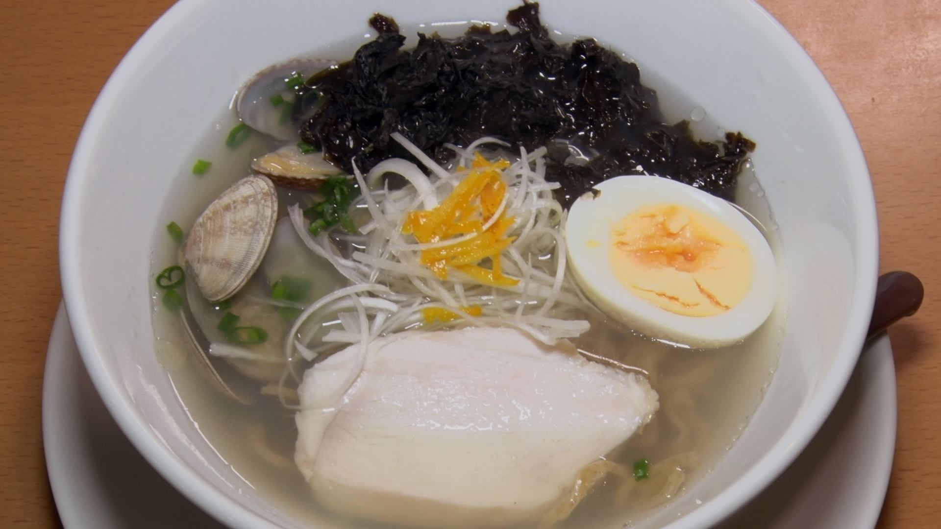 義の塩使用「あさり潮ラーメン」新発売！製麺工房WITHドリーム