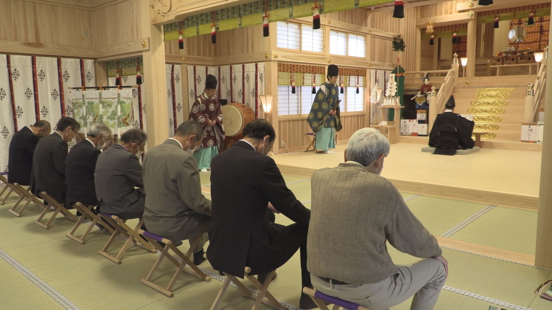 春日神社 春の神輿巡行は中止