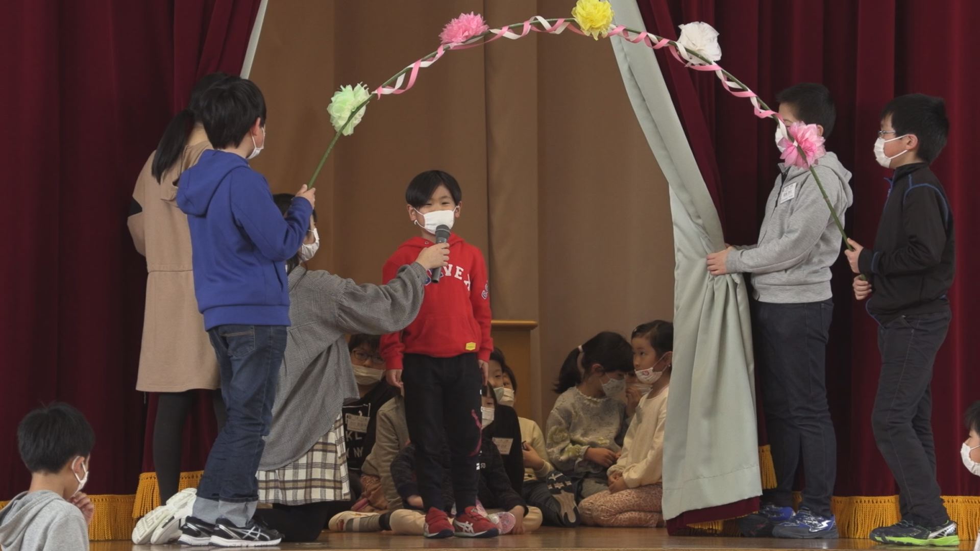 妙高小学校 1年生を迎える会　