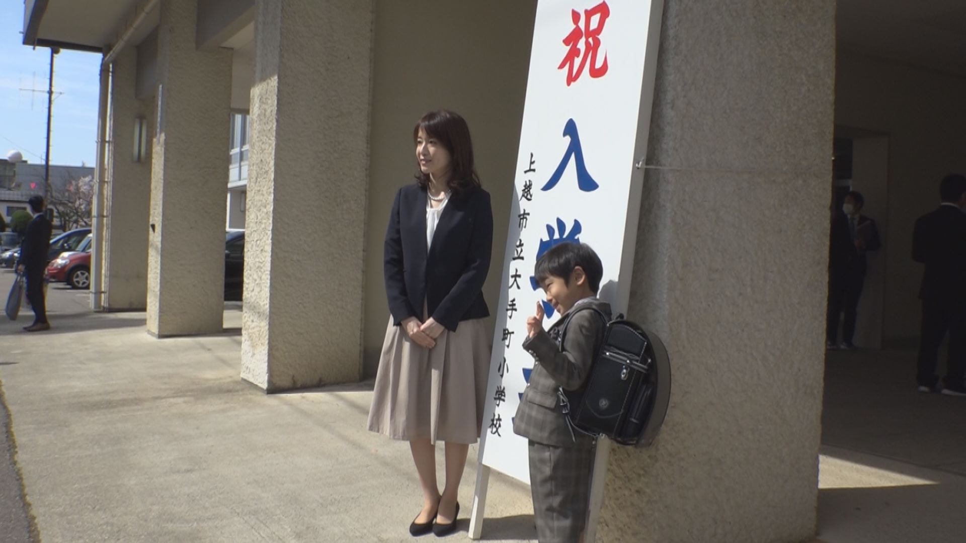 ぴっかぴかのランドセル！上越市妙高市で入学式