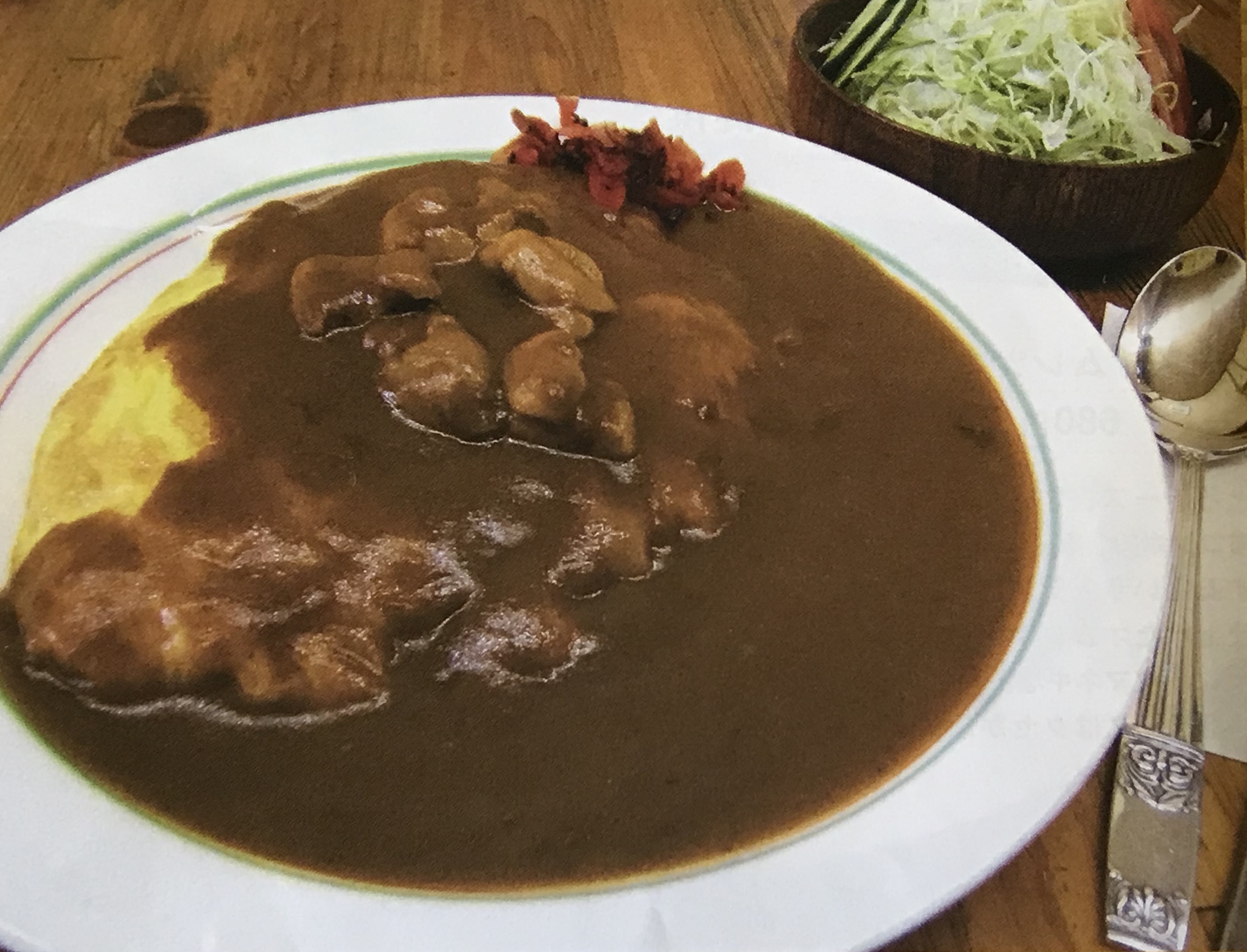 「かれいはうす壱番館」人気のオムカレー♪