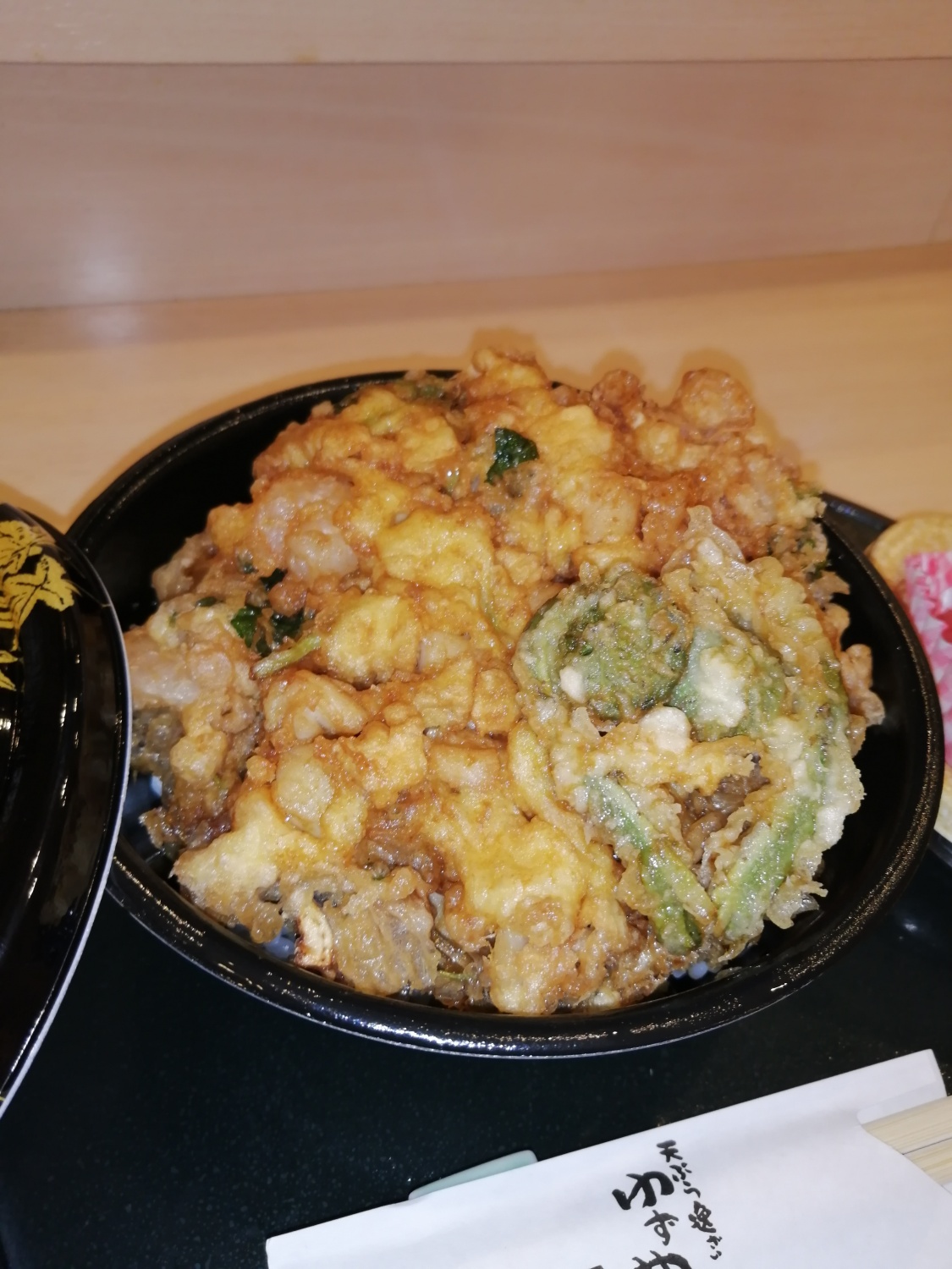 ゆずや　かきあげ丼