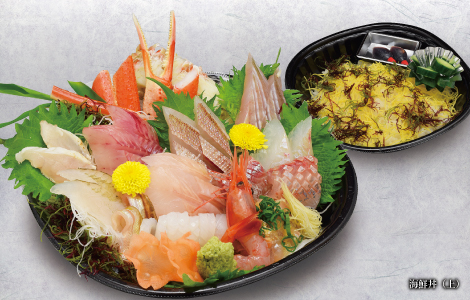 地物の魚が11種類！豪華海鮮丼「軍ちゃん」