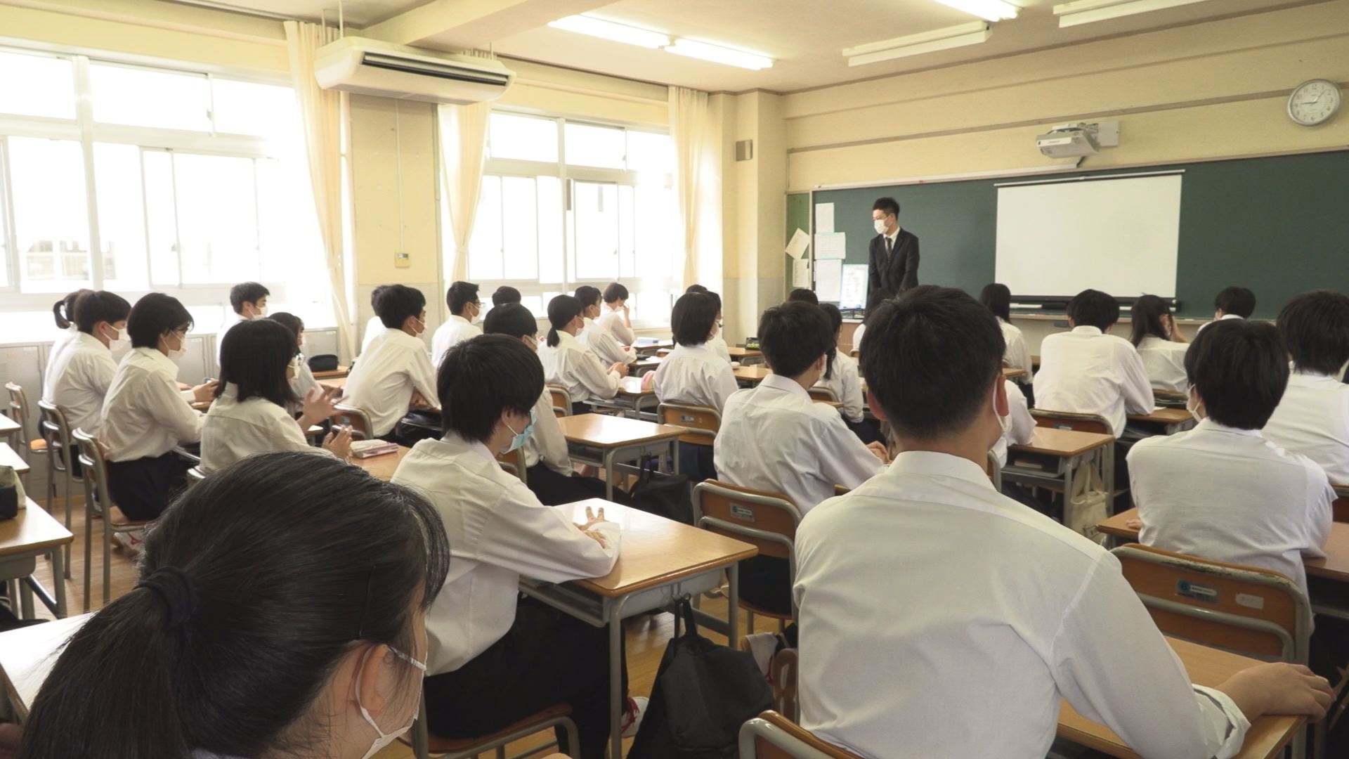 県立高校 きょう1日から一斉に通常登校