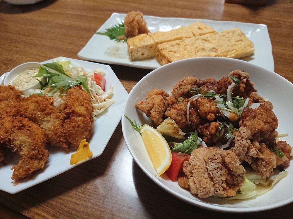 「中野茶屋」食卓にもう一品！柿崎中心にデリバリーも♪