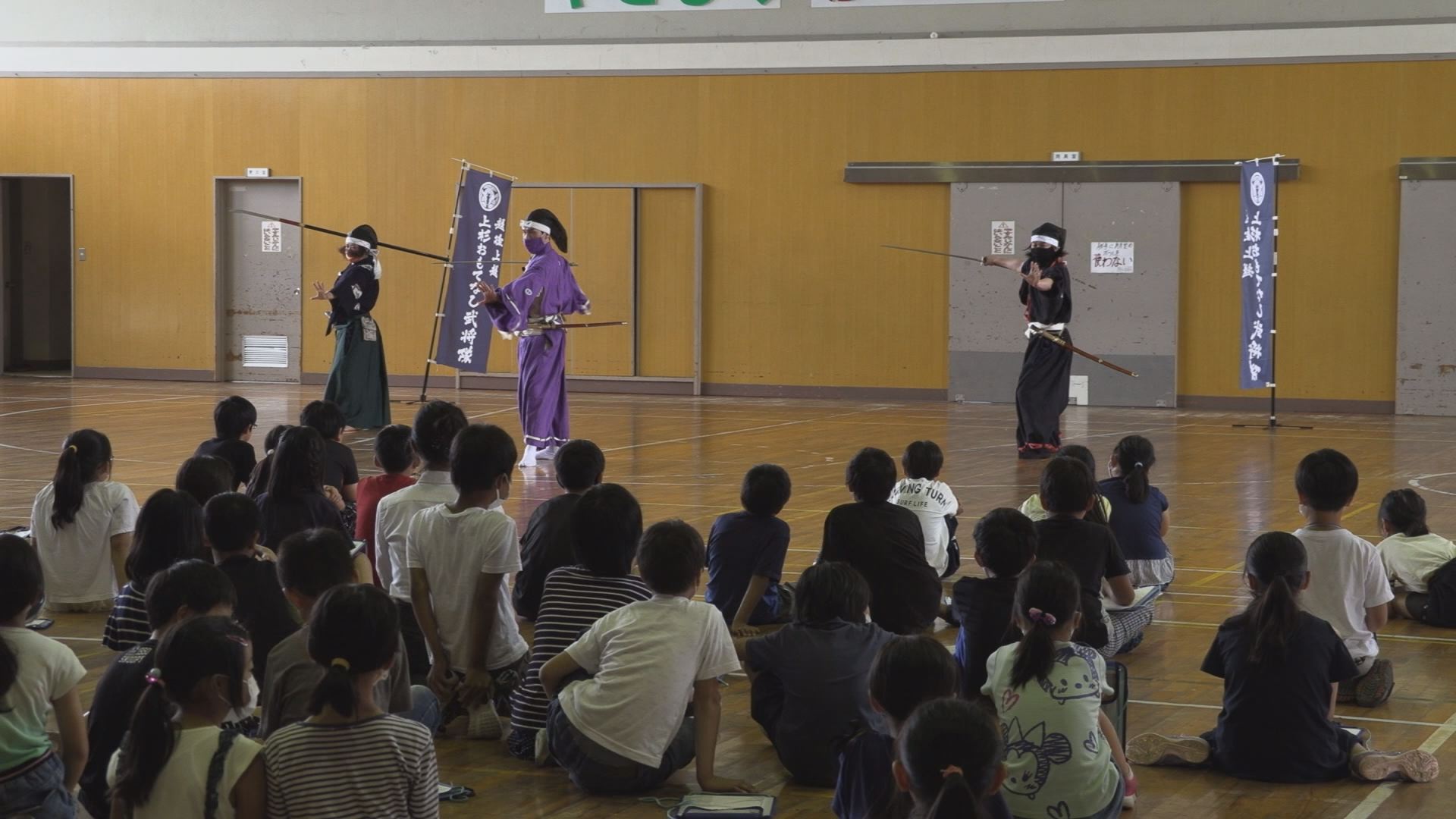 義の心を受け継ぐ！春日小学校で謙信公祭の特別講義