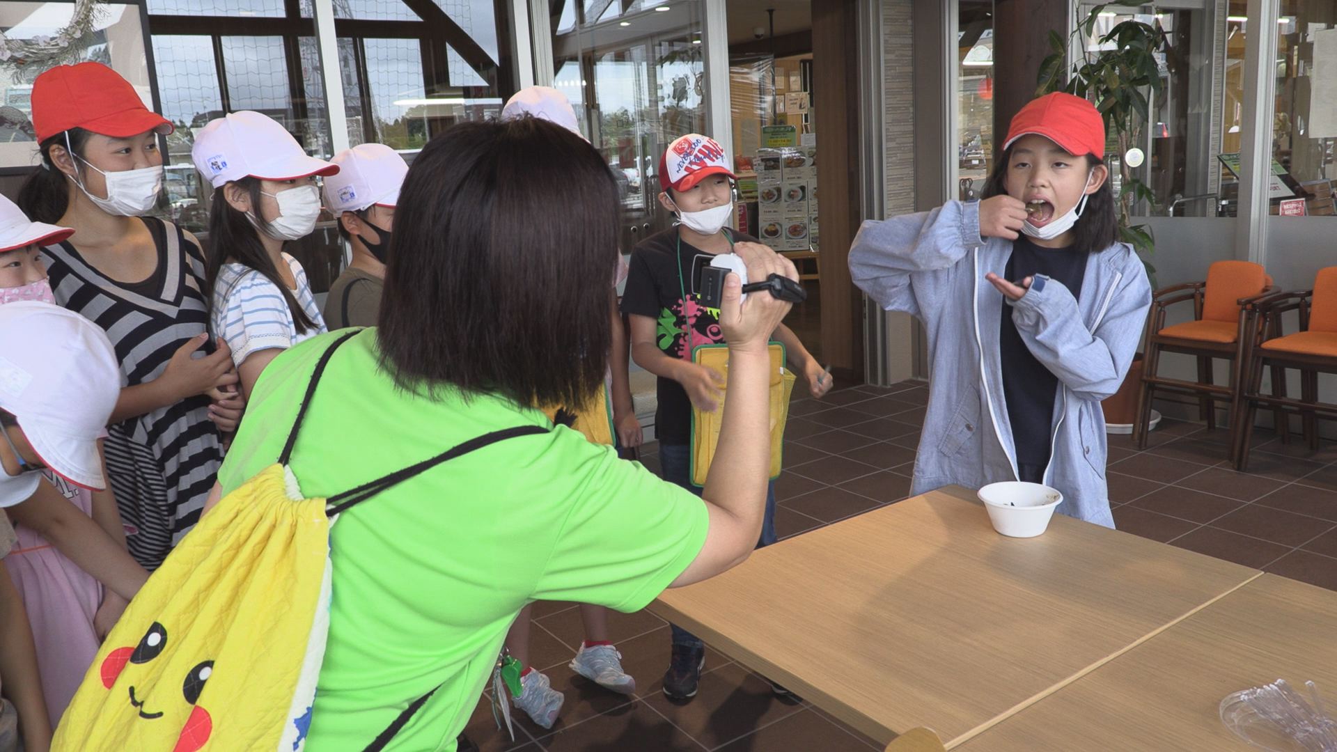 上越野菜はおいしい！ 春日新田小5年生がPR動画を制作中