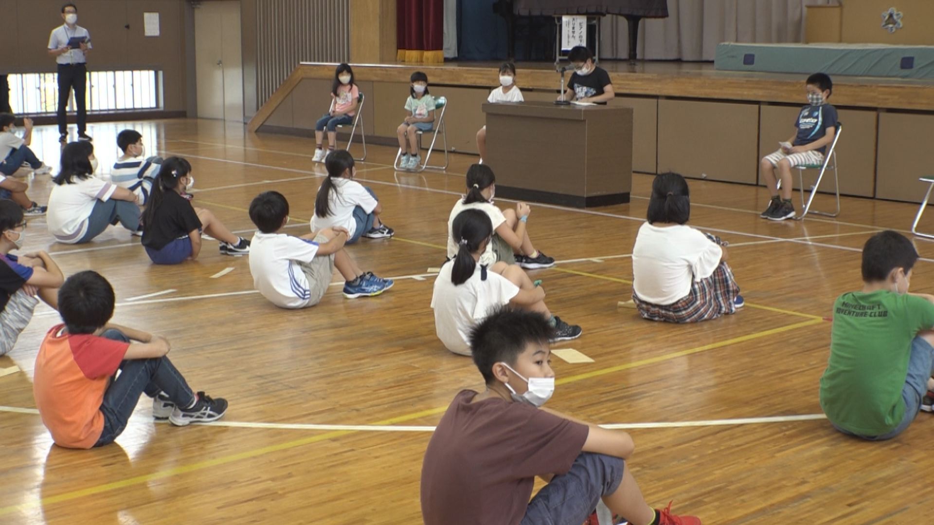 夏休みがやってくる！ 妙高小で1学期振り返る終業式