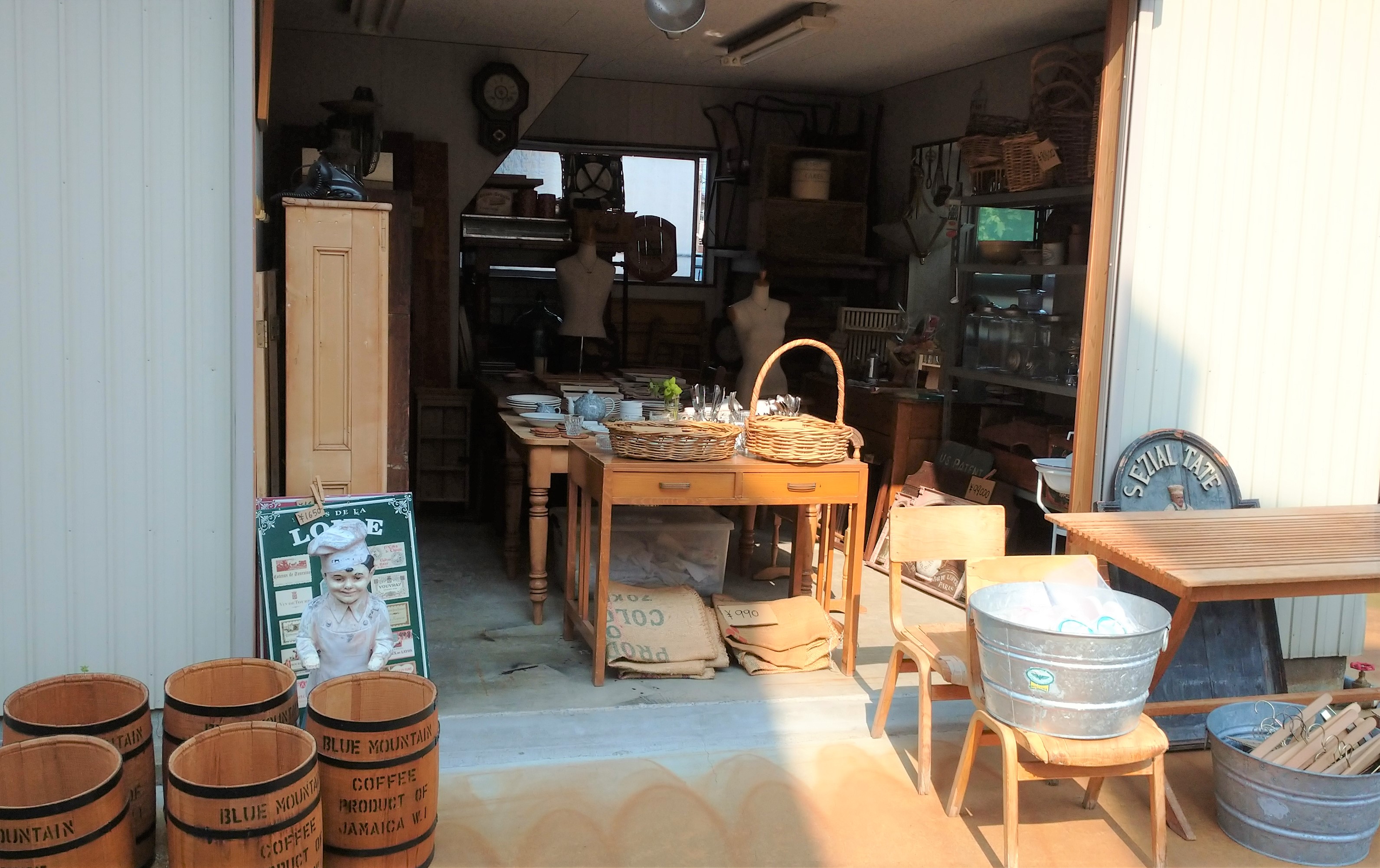 ガレージショップ「道具屋 矢澤商店」オープン♪